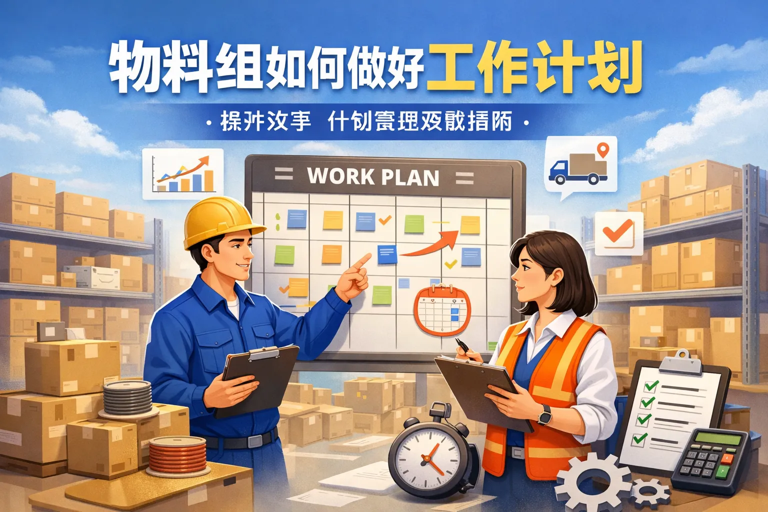 物料组如何做好工作计划