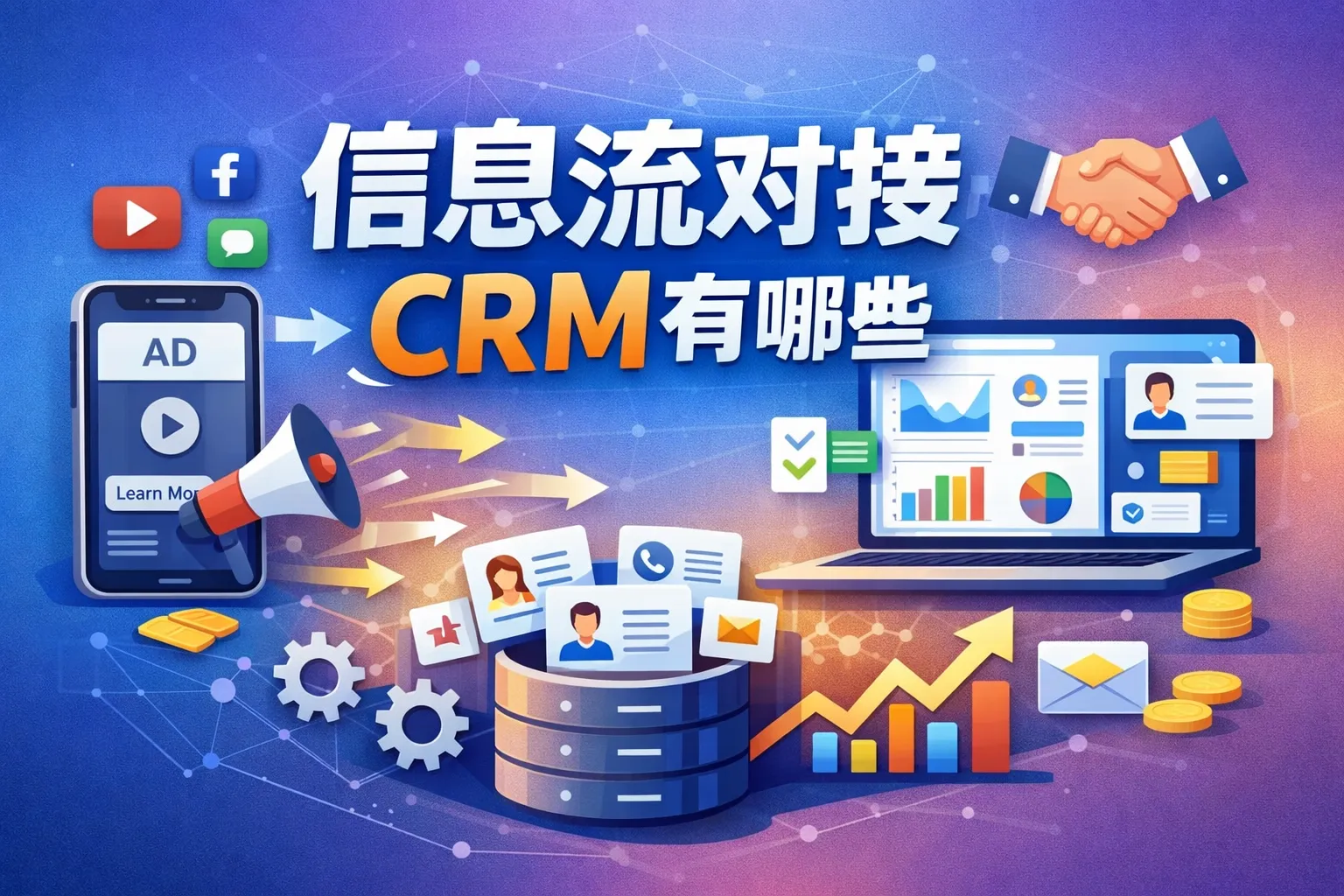 信息流对接crm有哪些