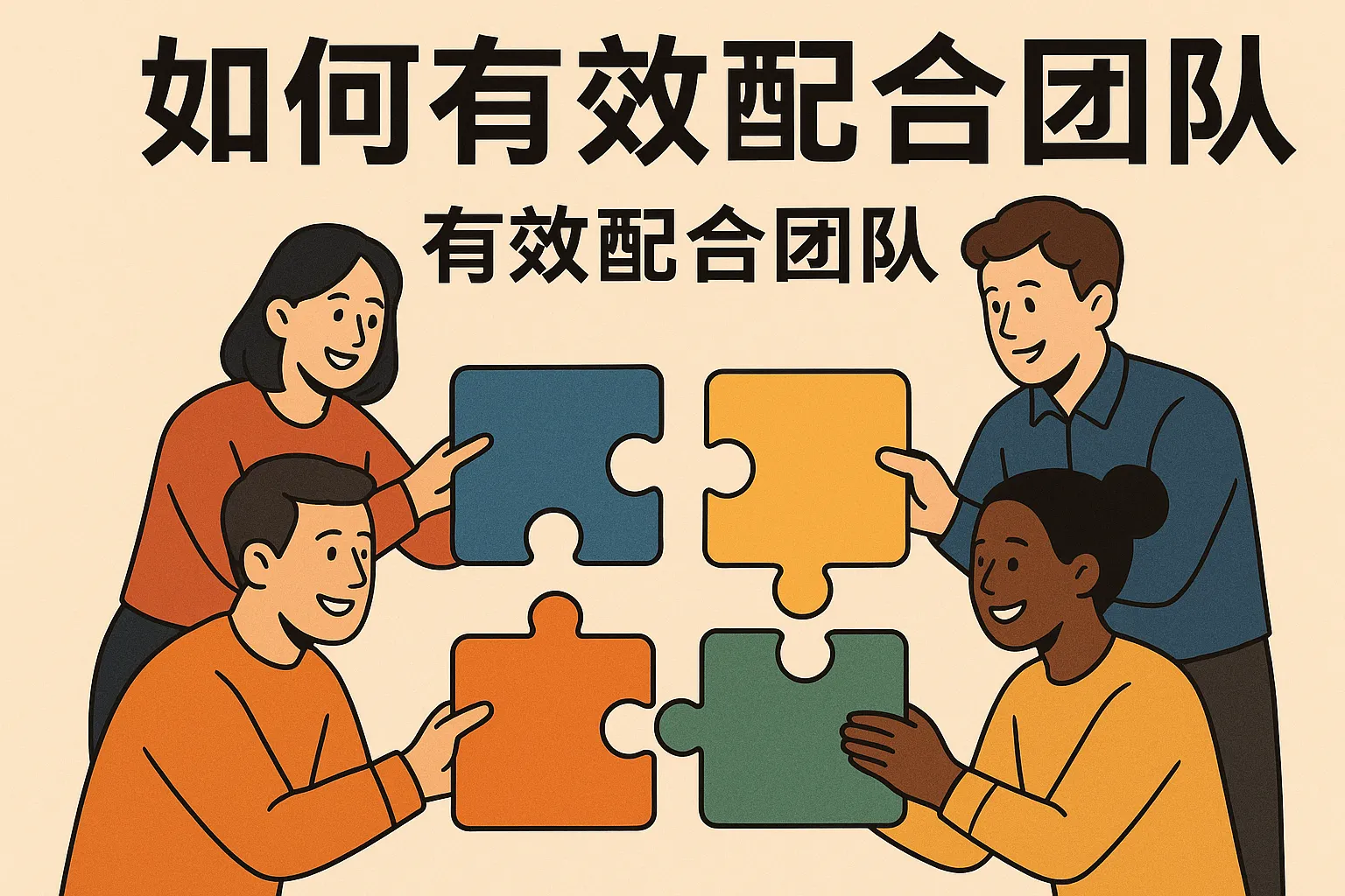 如何有效配合团队