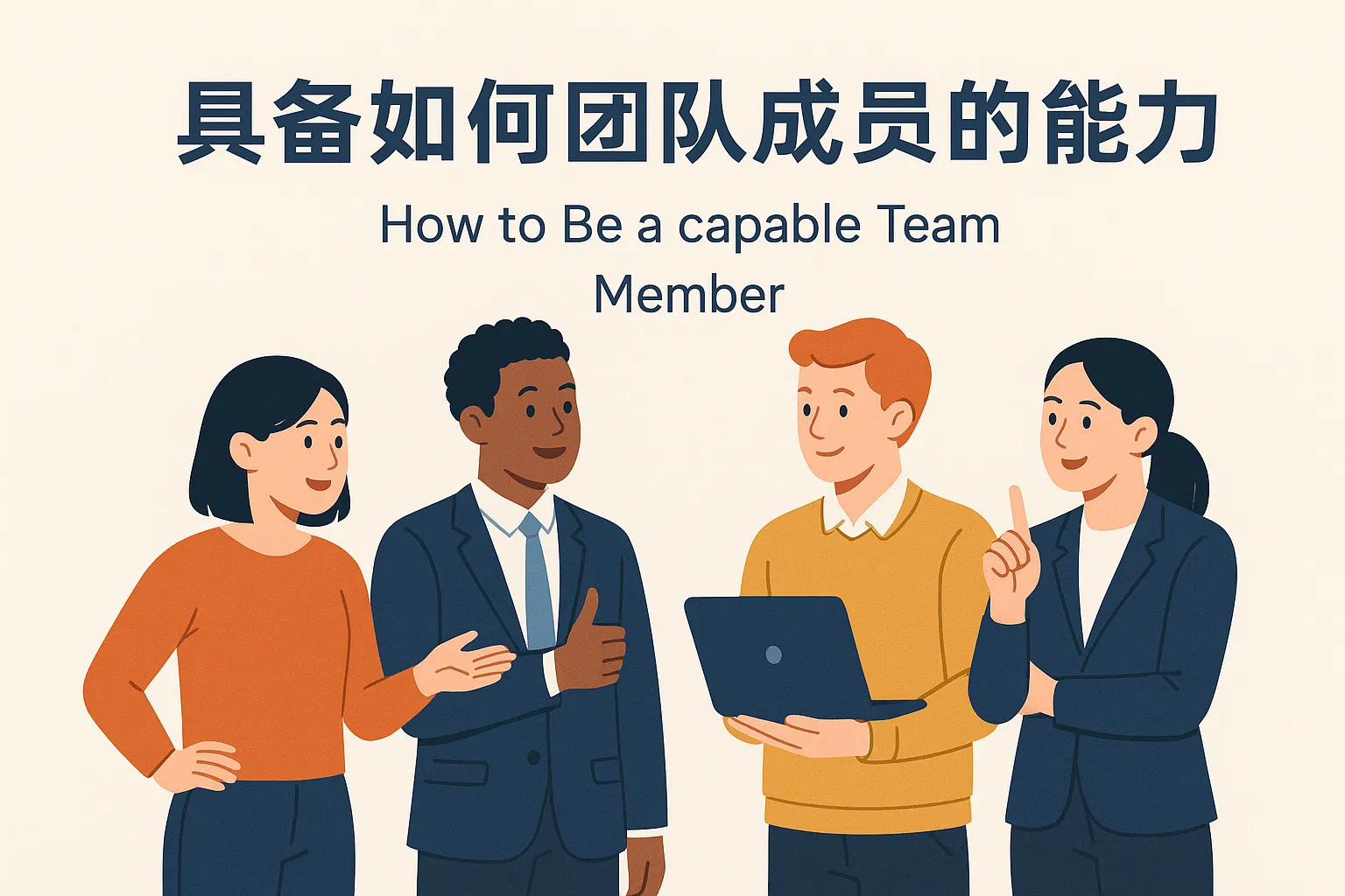 具备如何团队成员的能力