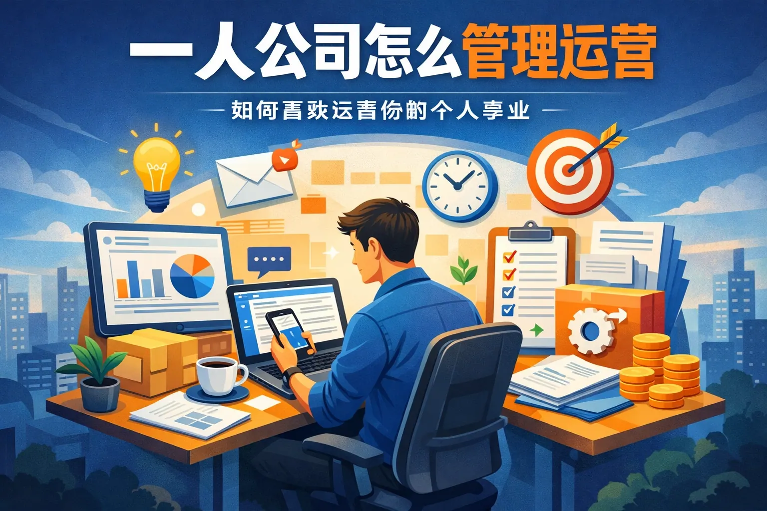 一人公司怎么管理运营