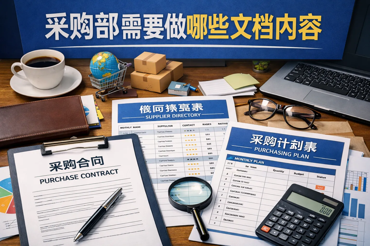 采购部需要做哪些文档内容
