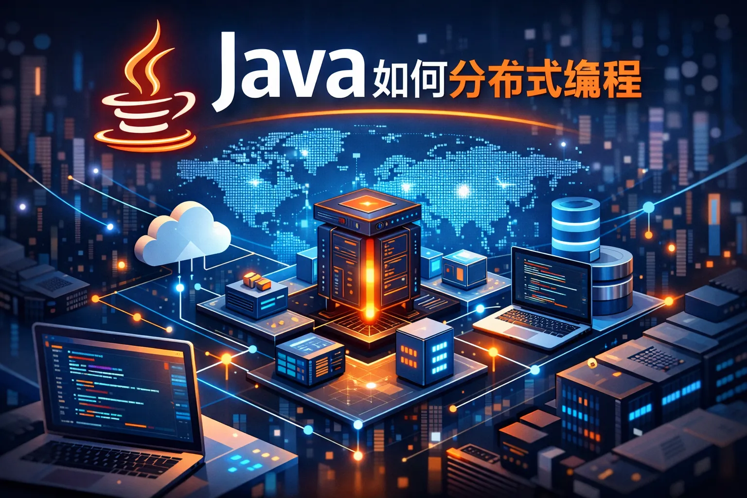 java如何分布式编程