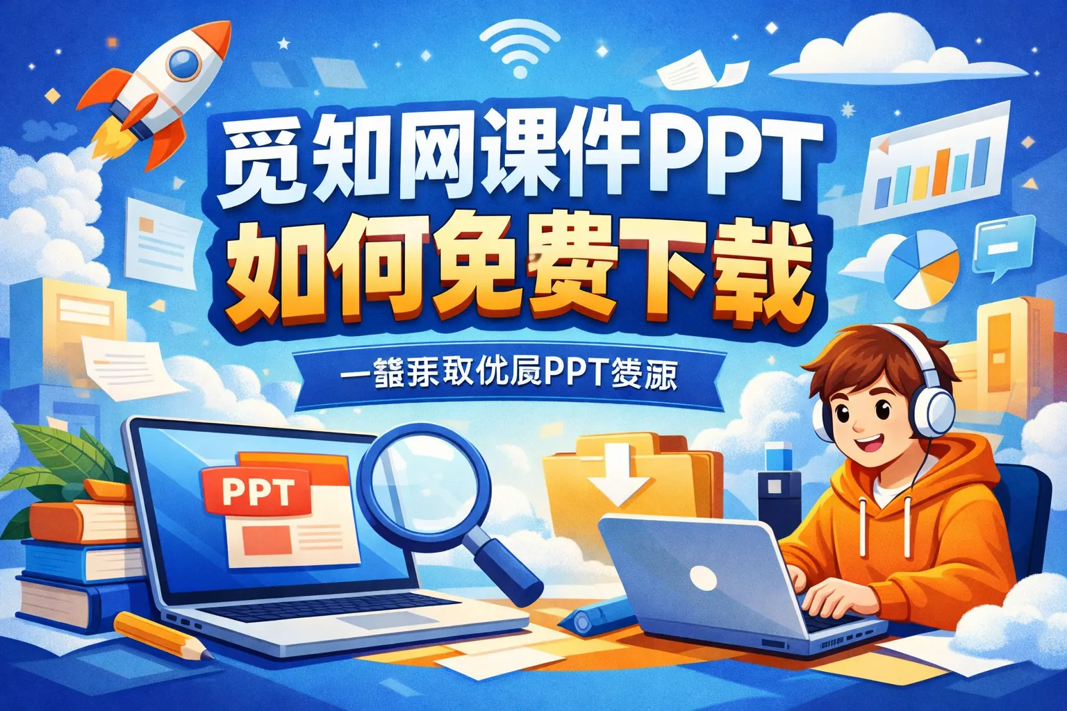 觅知网课件PPT如何免费下载