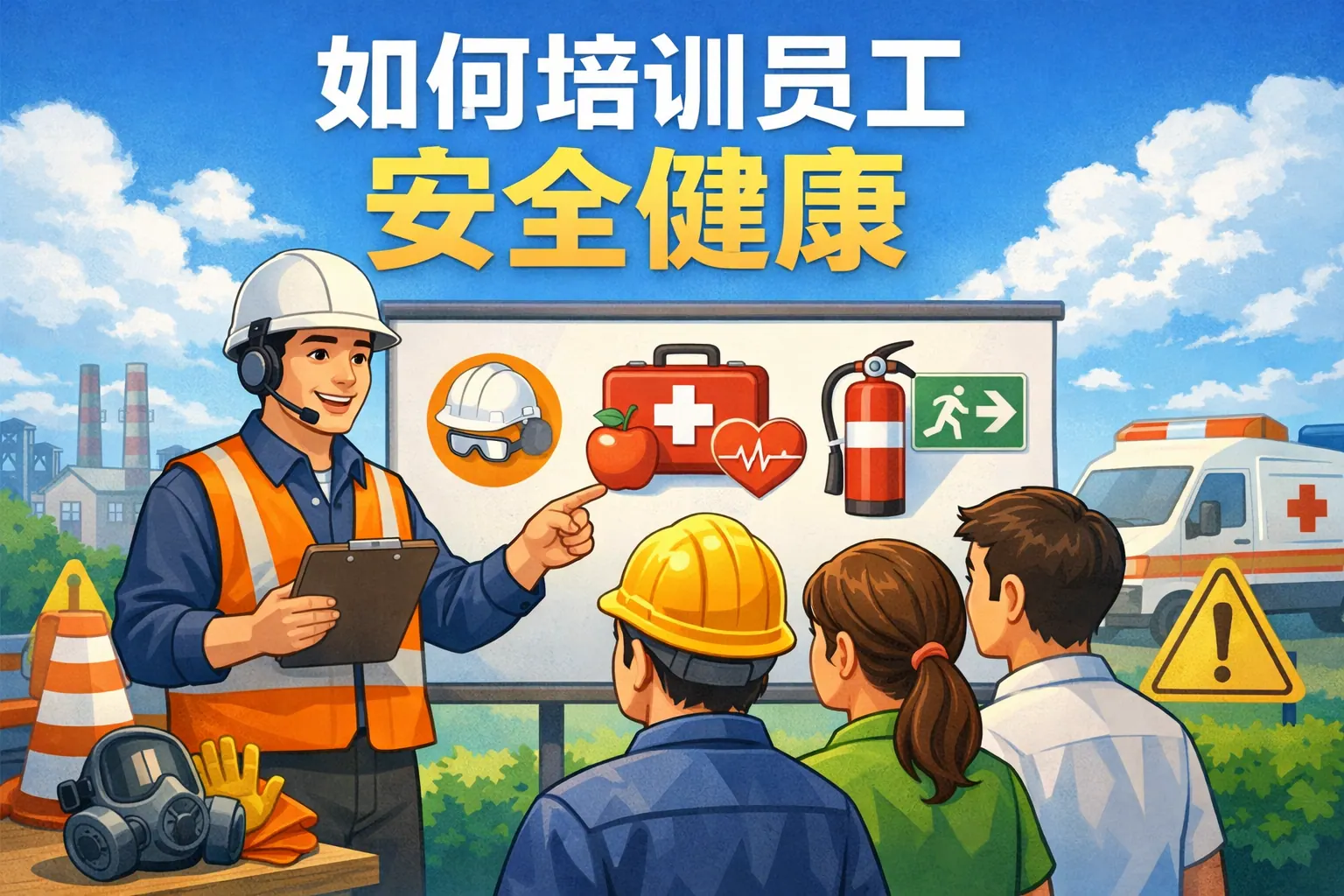 如何培训员工安全健康