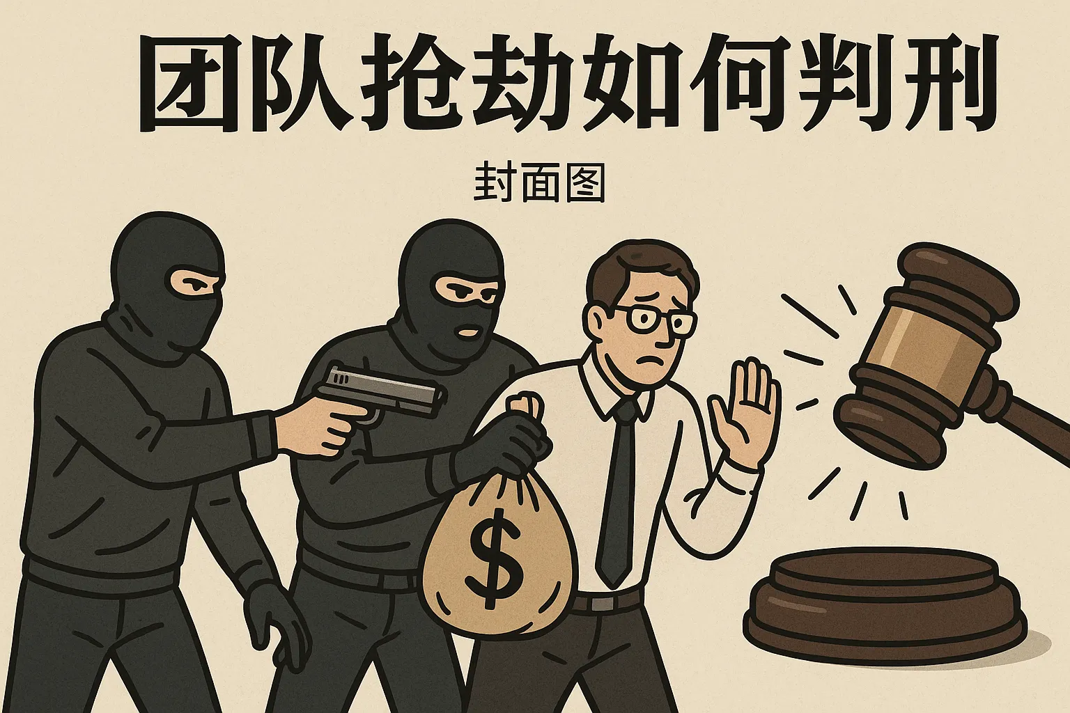 团队抢劫如何判刑