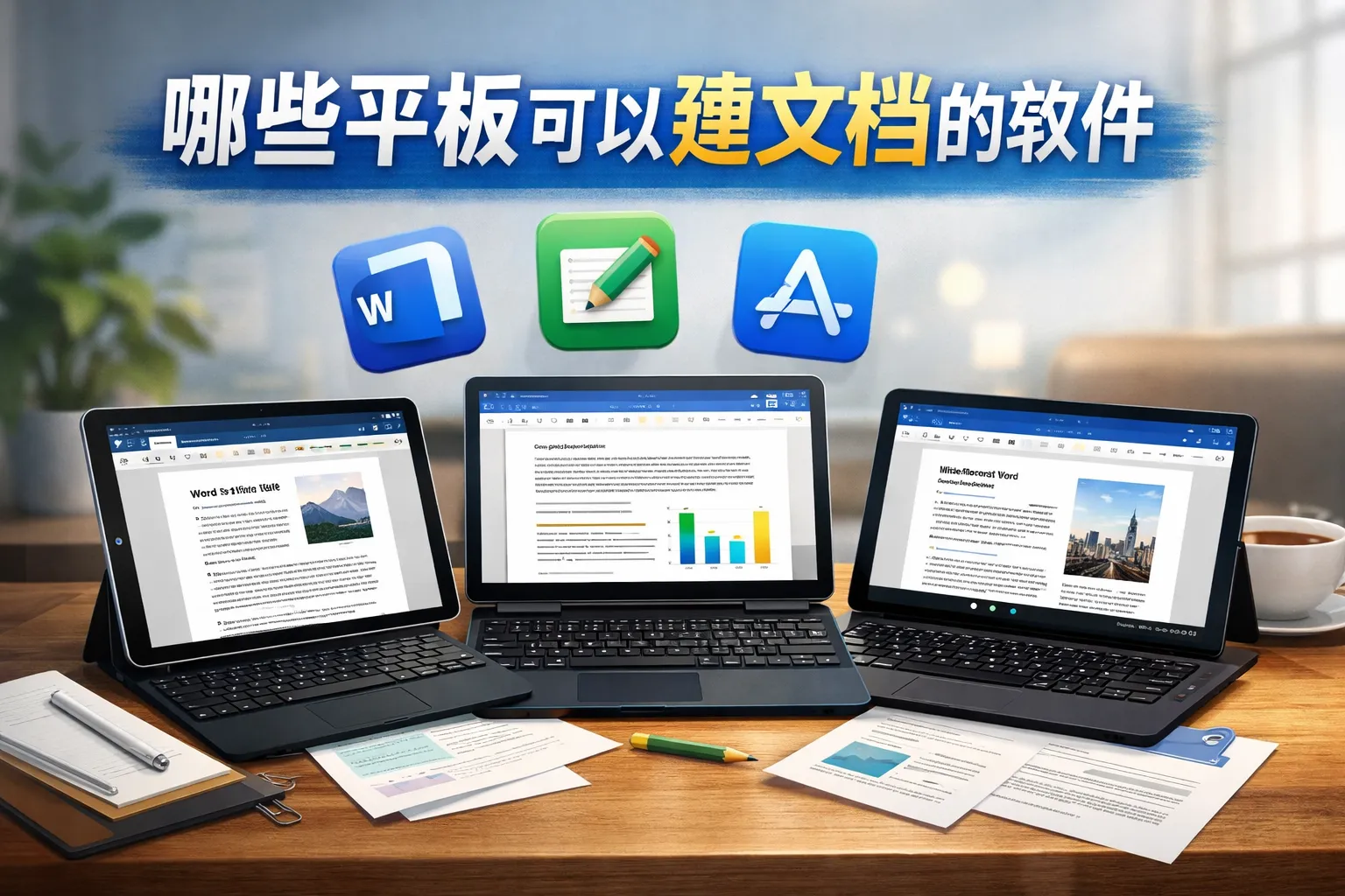哪些平板可以建文档的软件