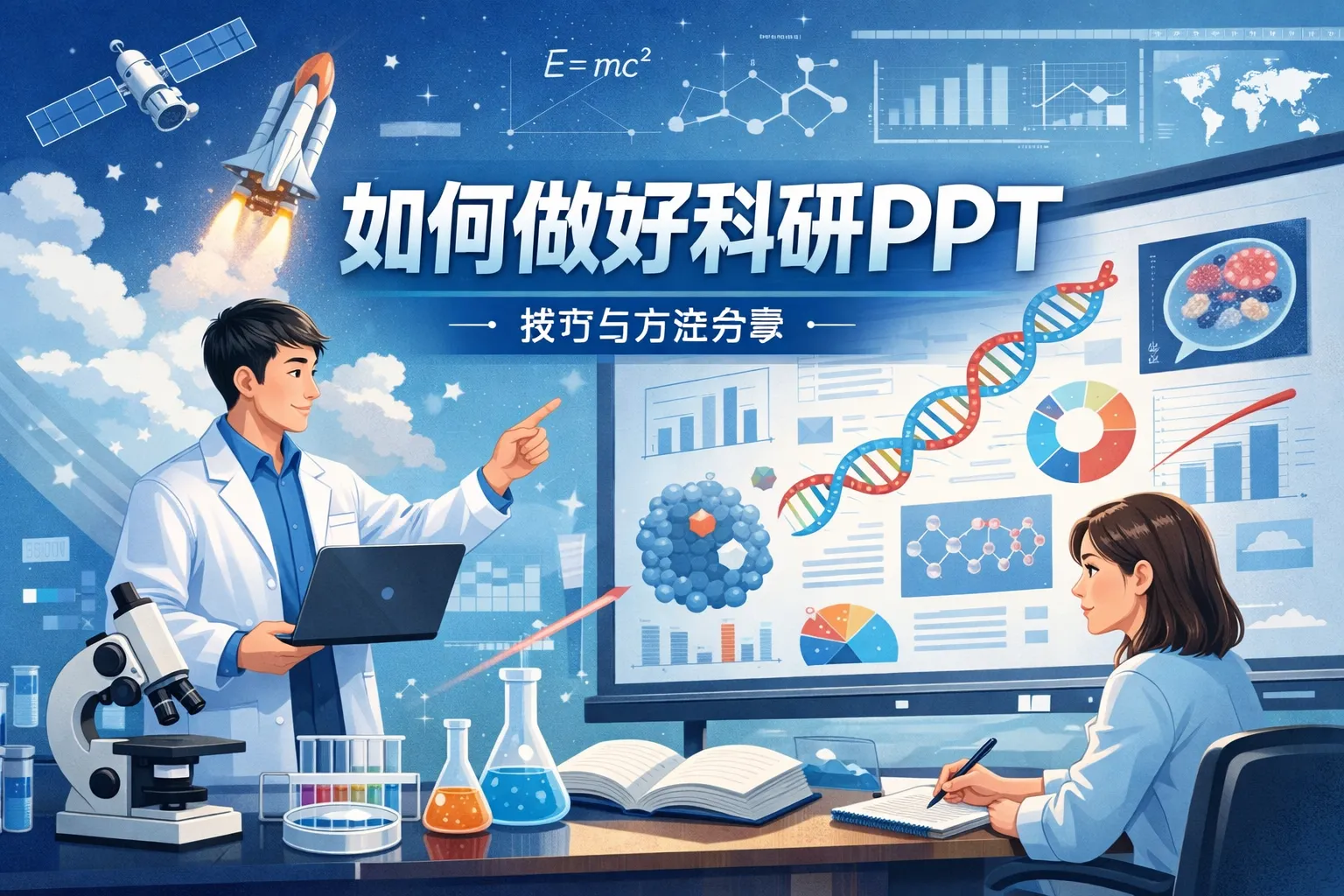 如何做好科研ppt