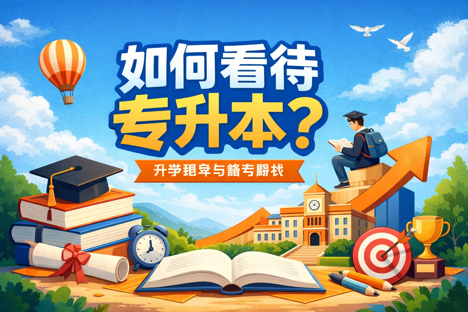 如何看待专升本ppt