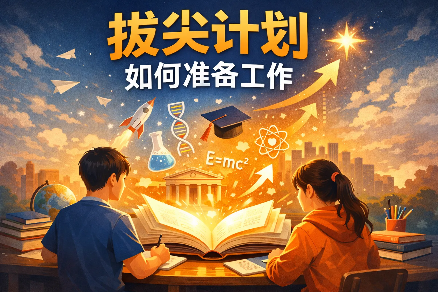 拔尖计划如何准备工作