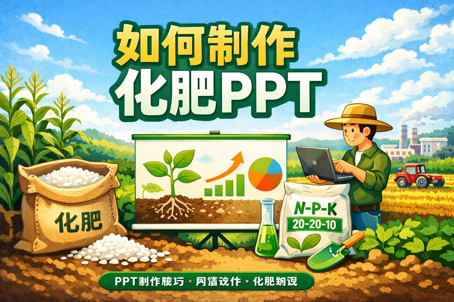 如何制作化肥ppt