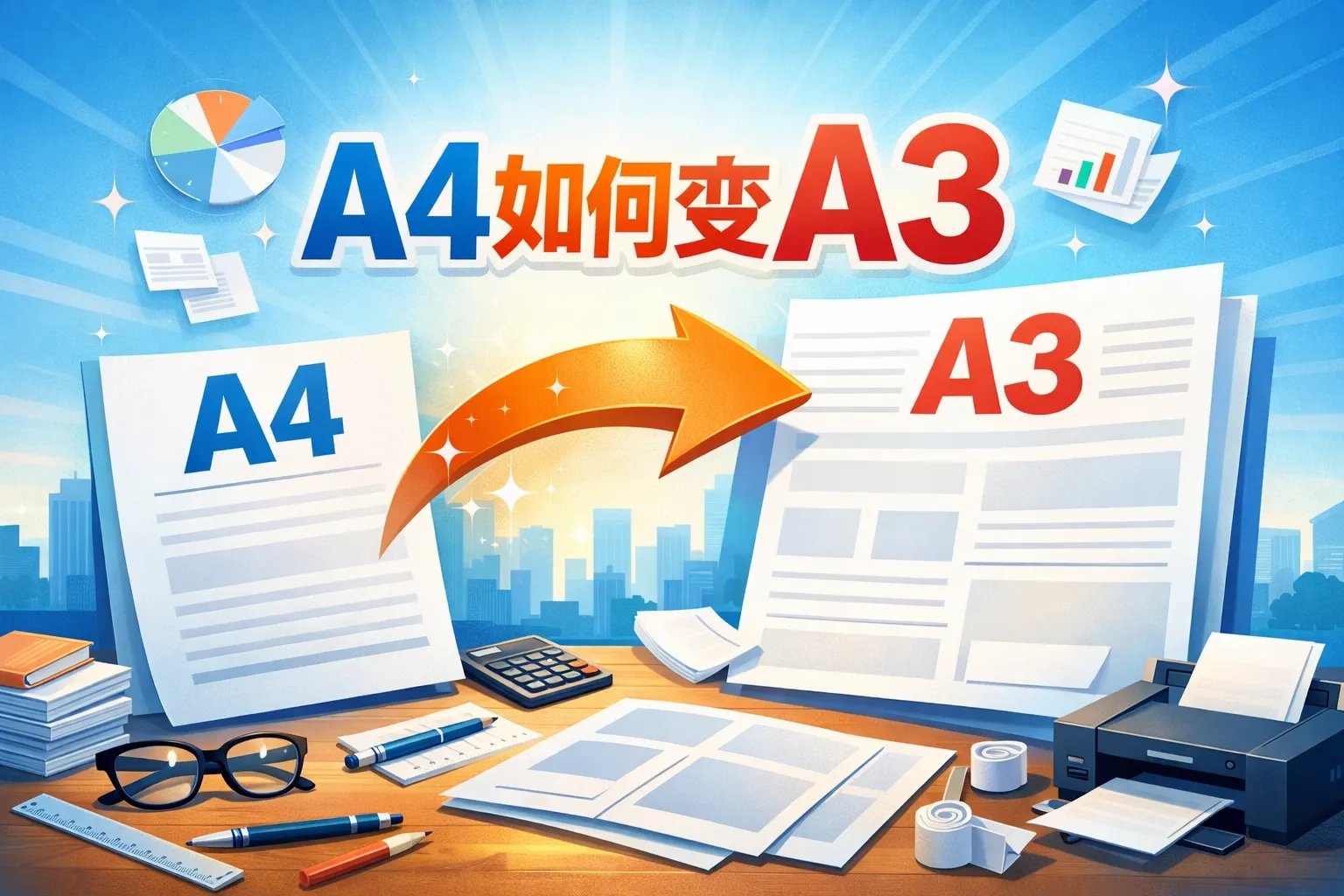 ppt a4如何变a3