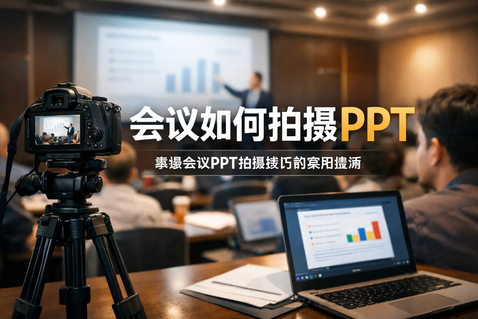 会议如何拍摄ppt