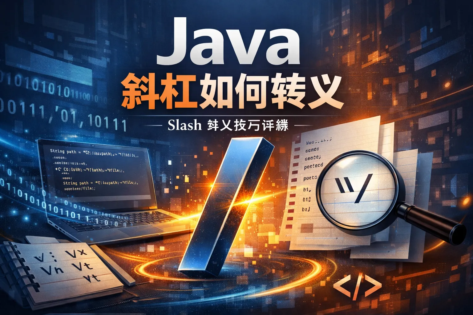 java 斜杠如何转义