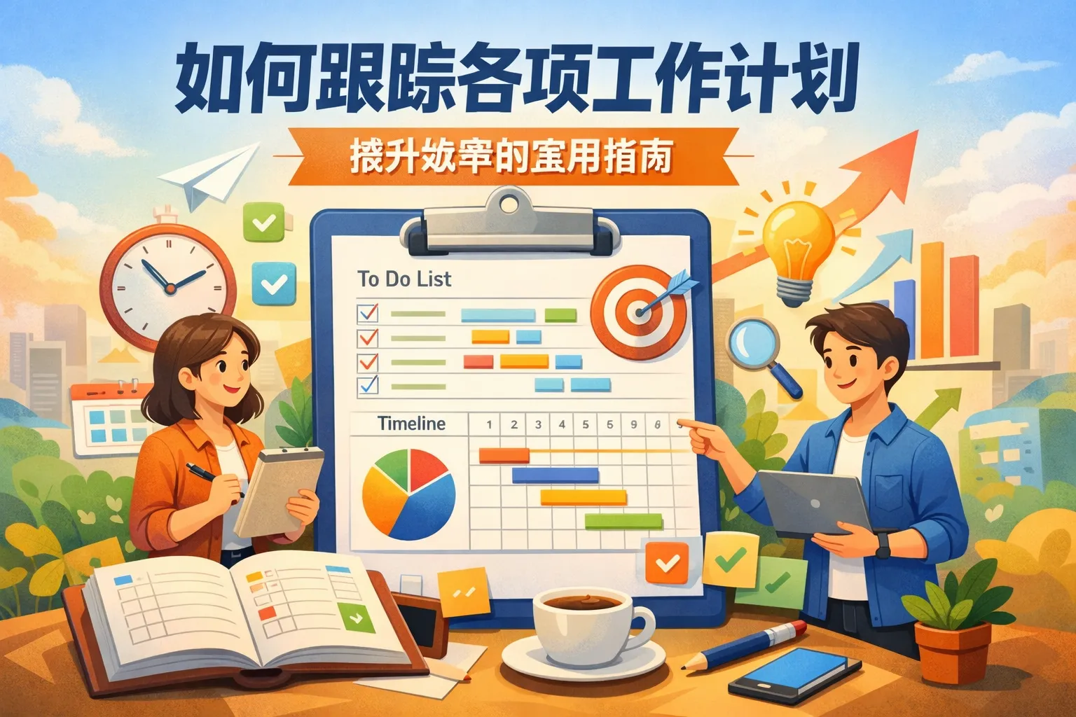 如何跟踪各项工作计划