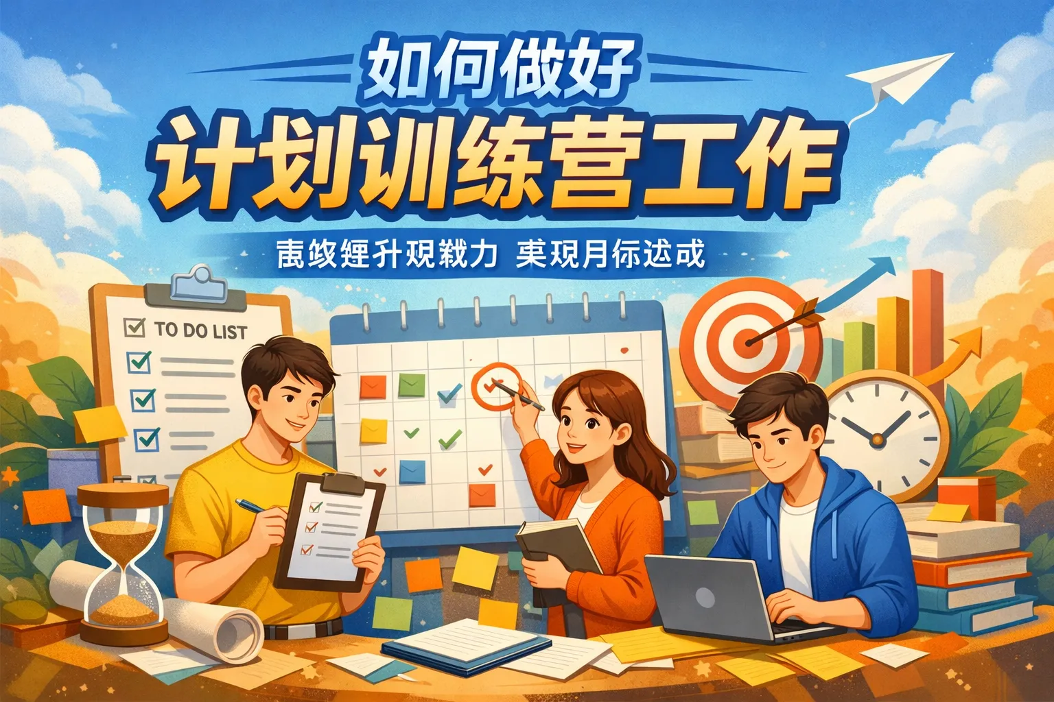 如何做好计划训练营工作