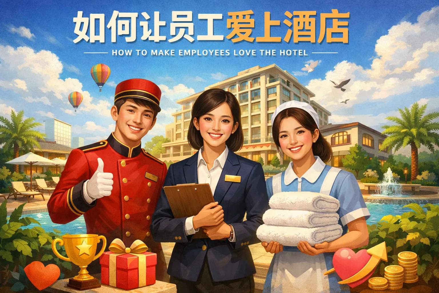 如何让员工爱上酒店