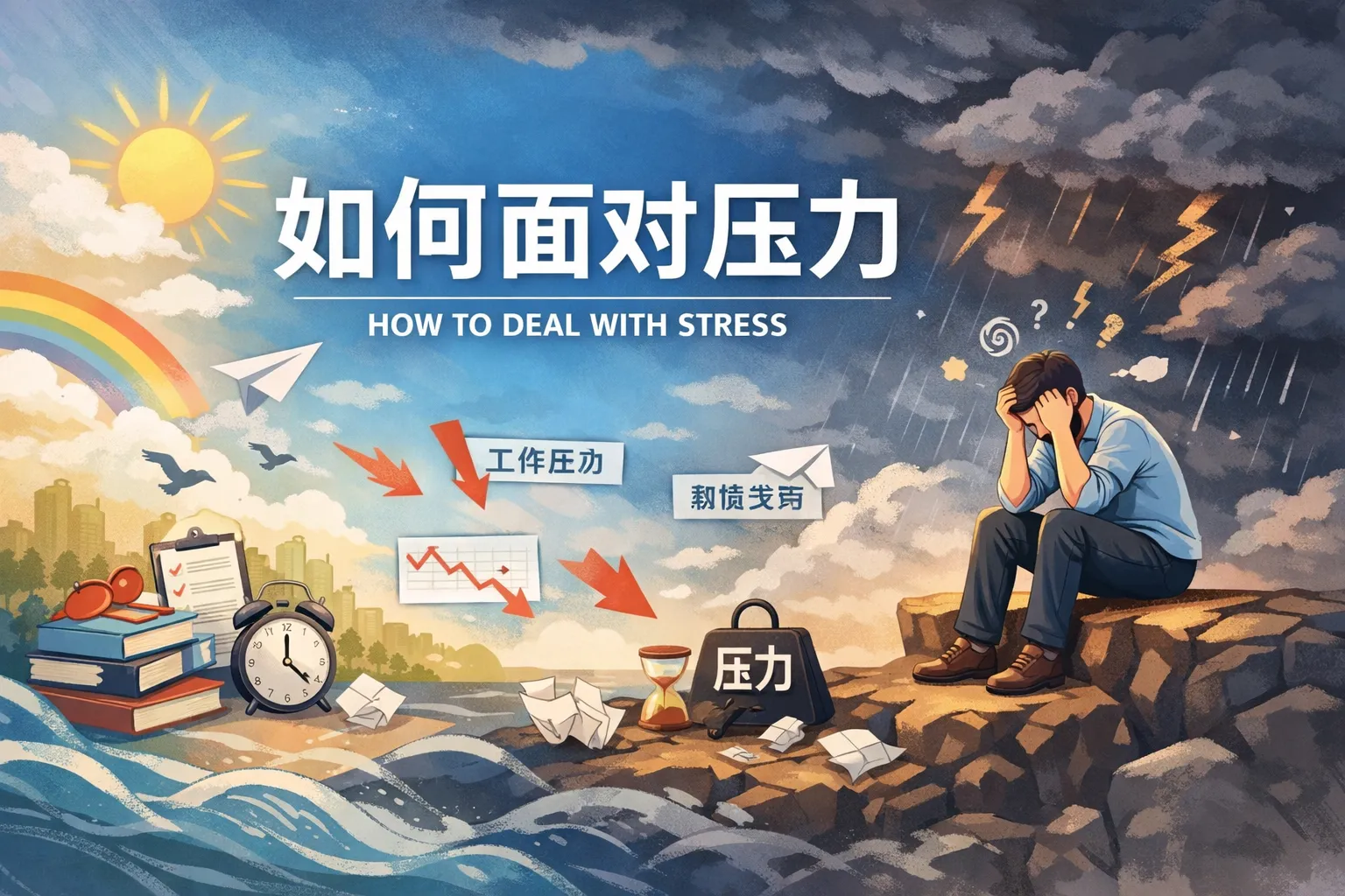 如何面对压力ppt