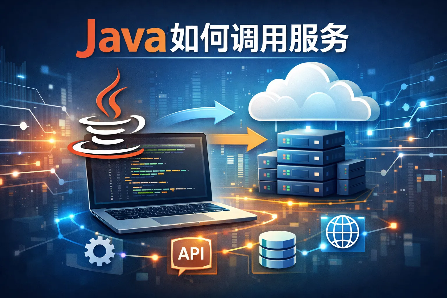 java如何调用服务