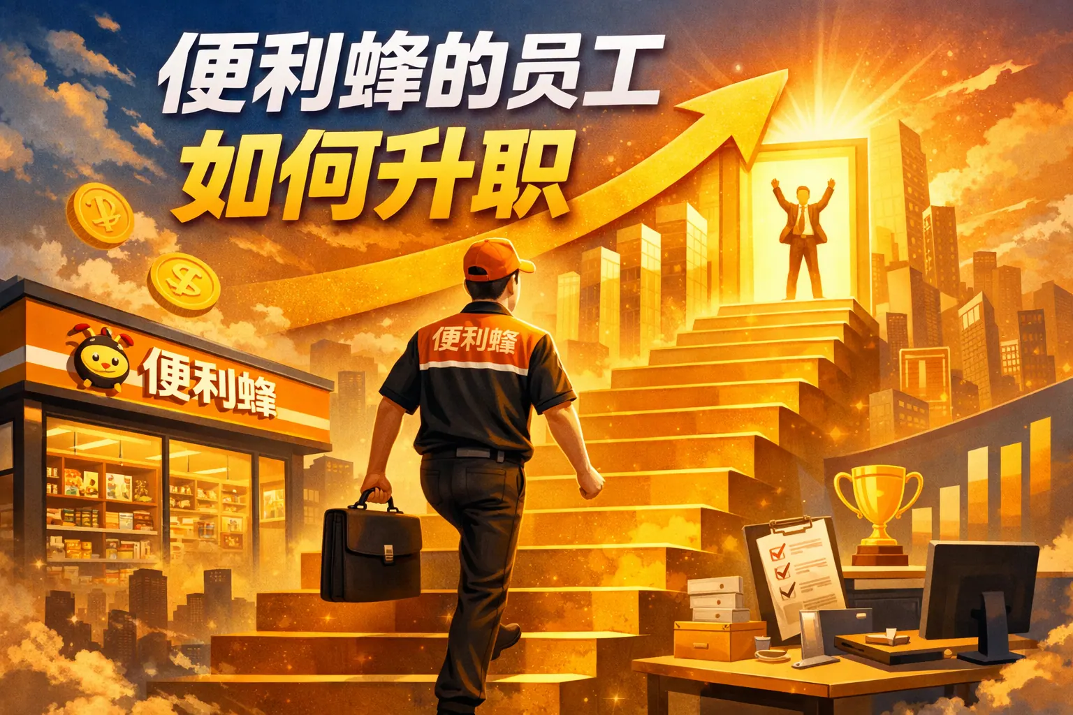 便利蜂的员工如何升职