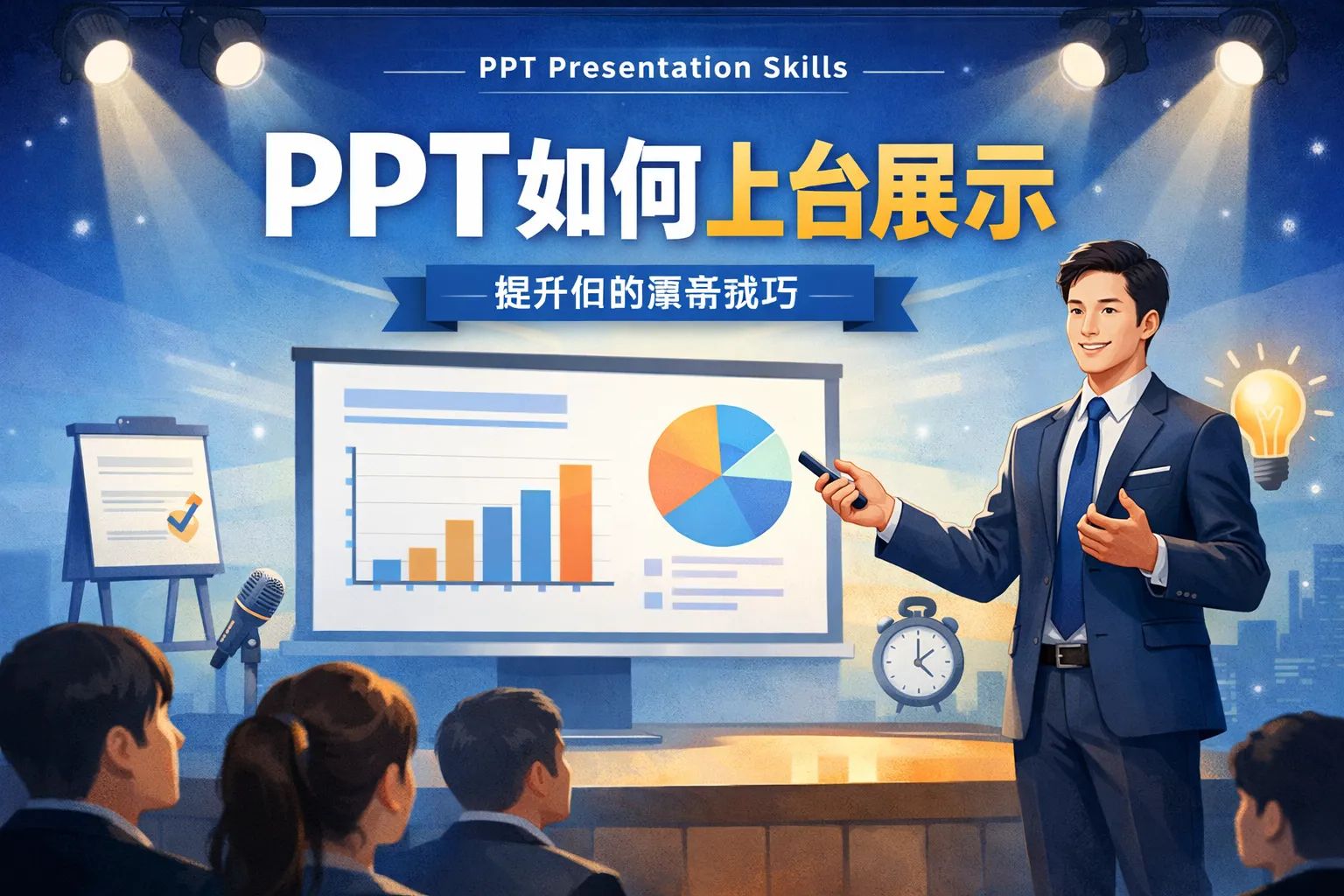 ppt如何上台展示