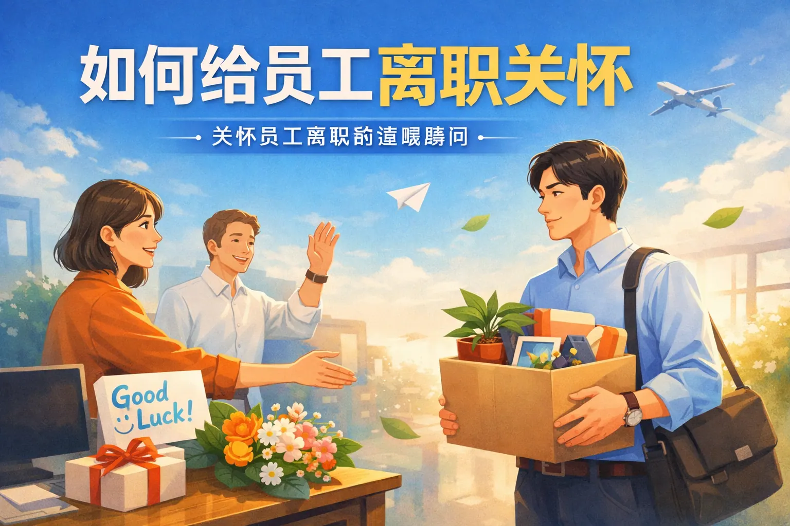 如何给员工离职关怀