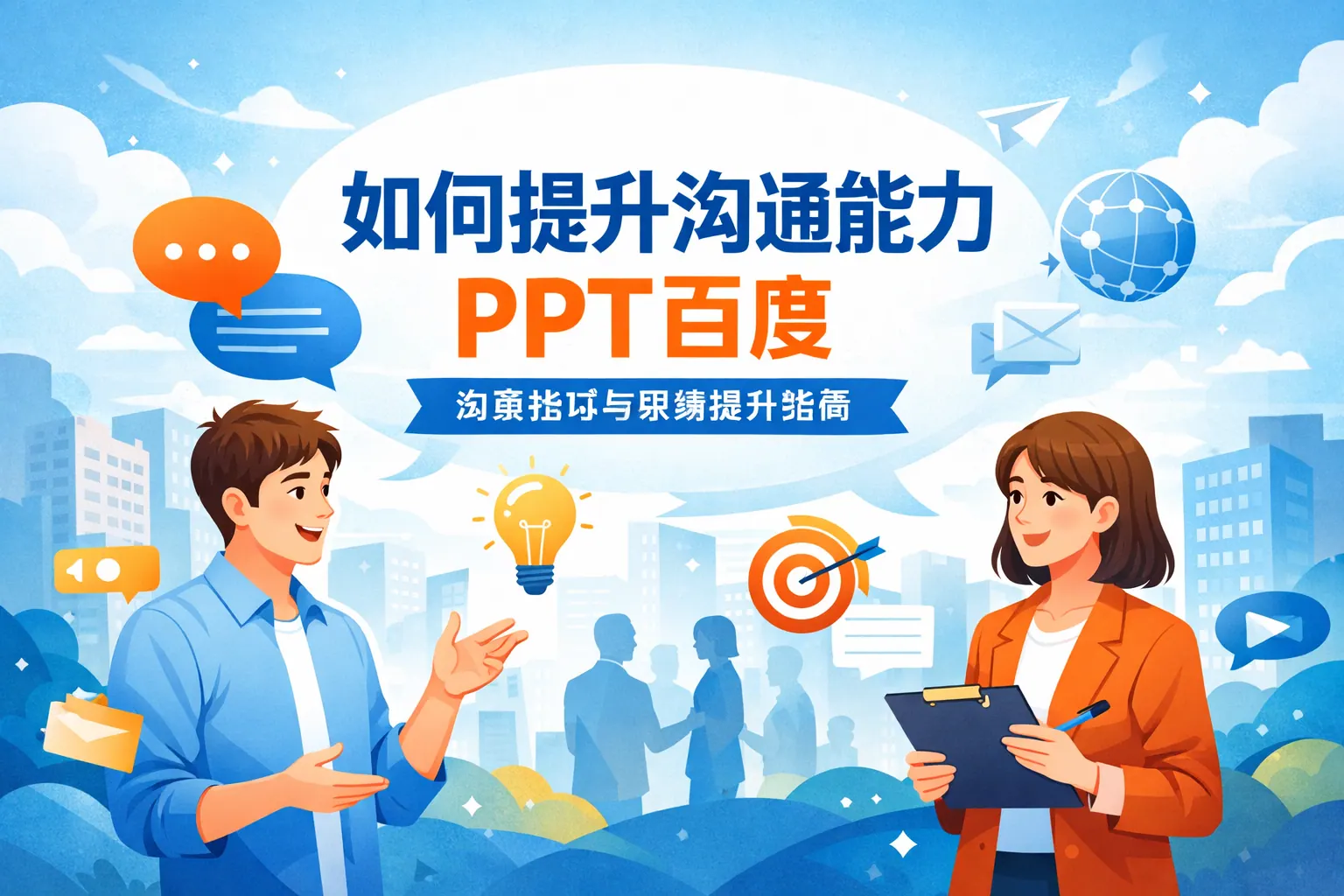 如何提升沟通能力ppt百度