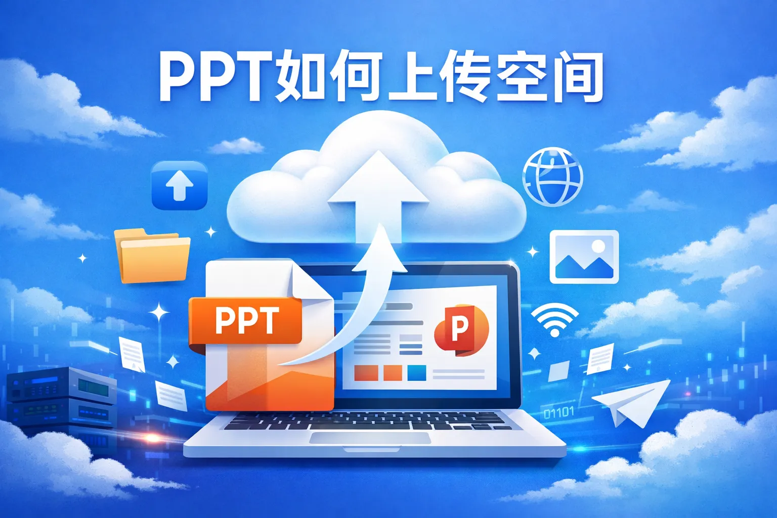 ppt如何上传空间