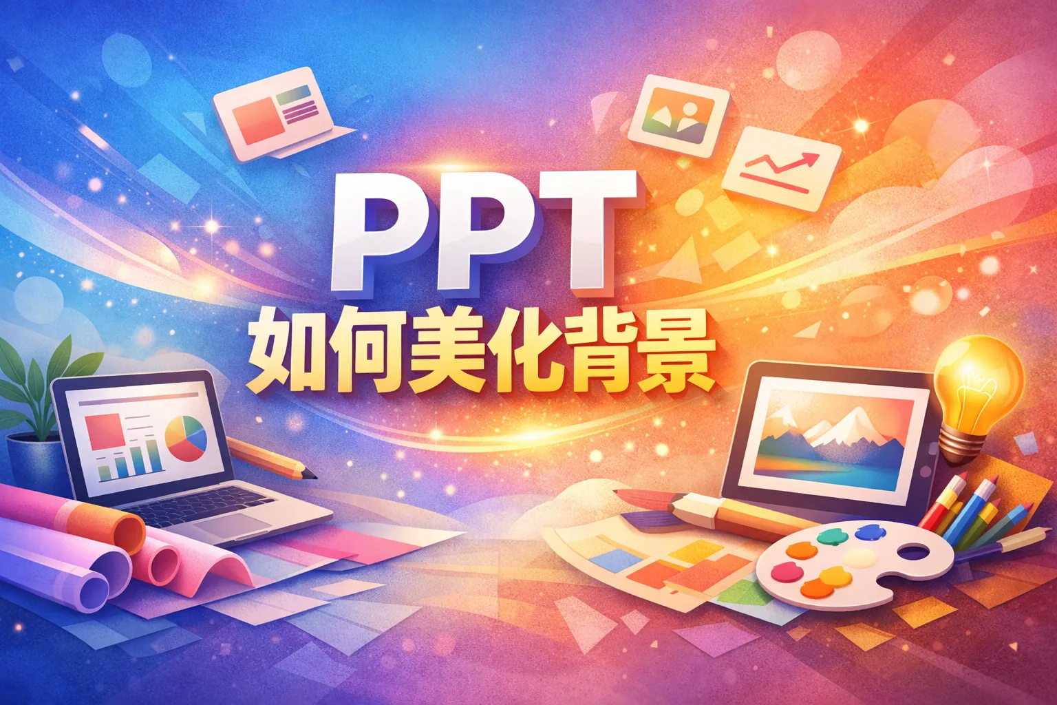 ppt如何美化背景