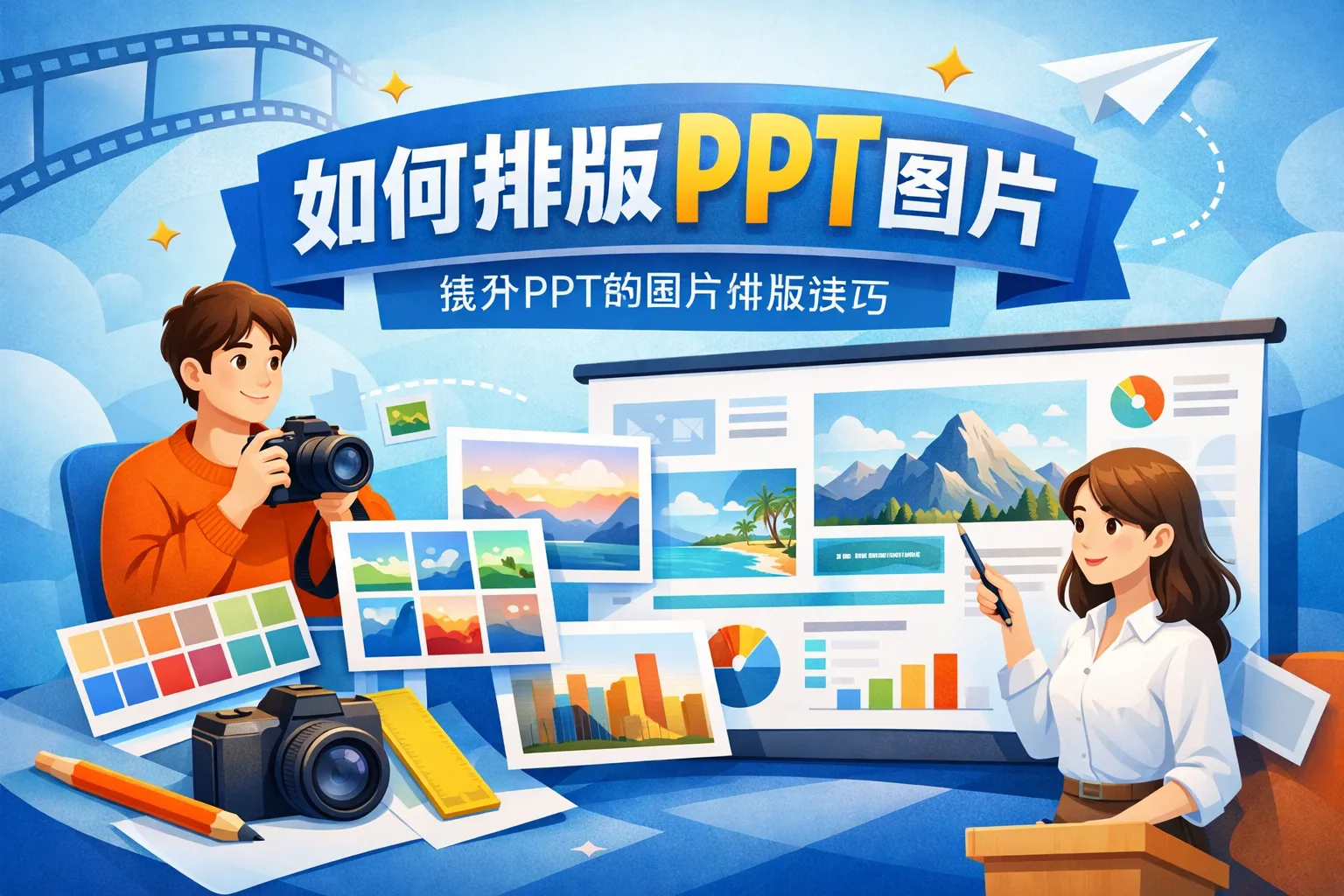 如何排版ppt图片