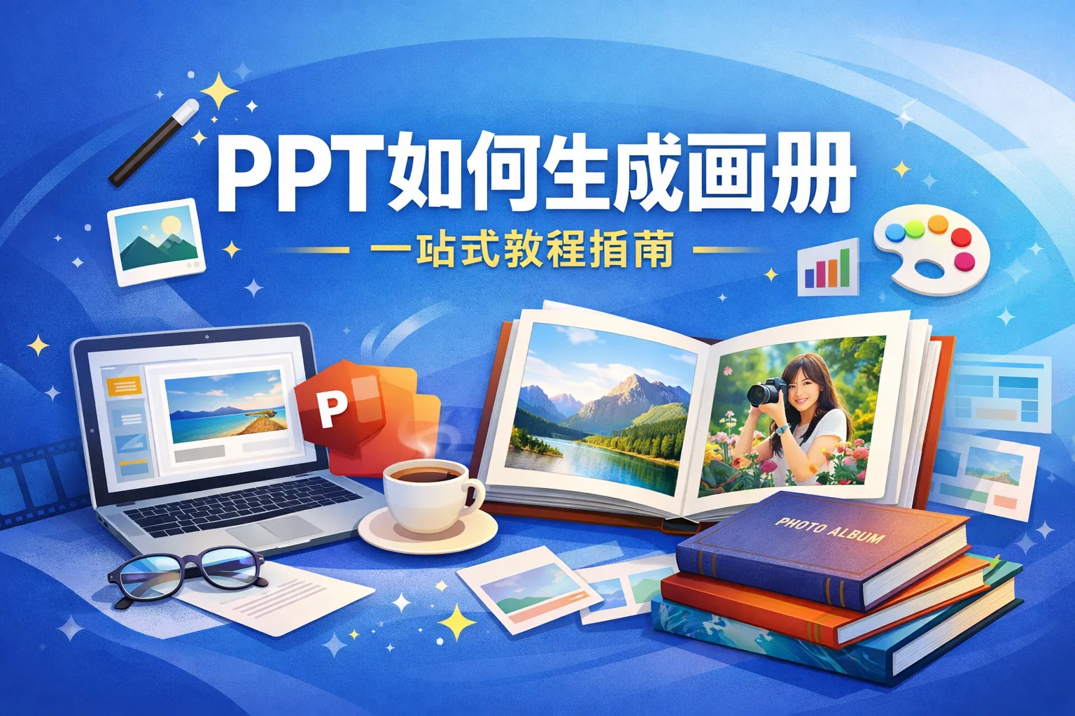 ppt如何生成画册