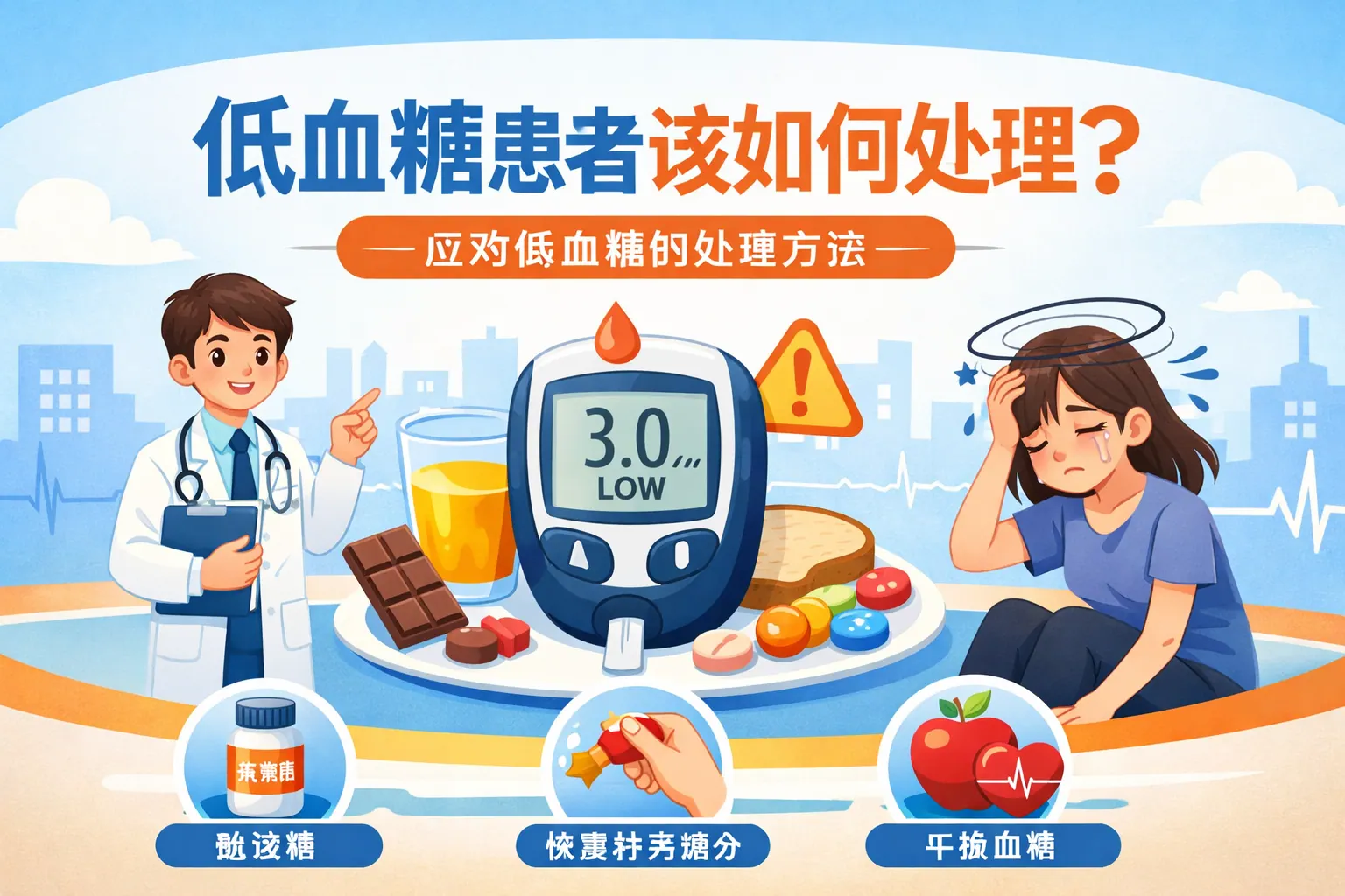 低血糖患者该如何处理ppt