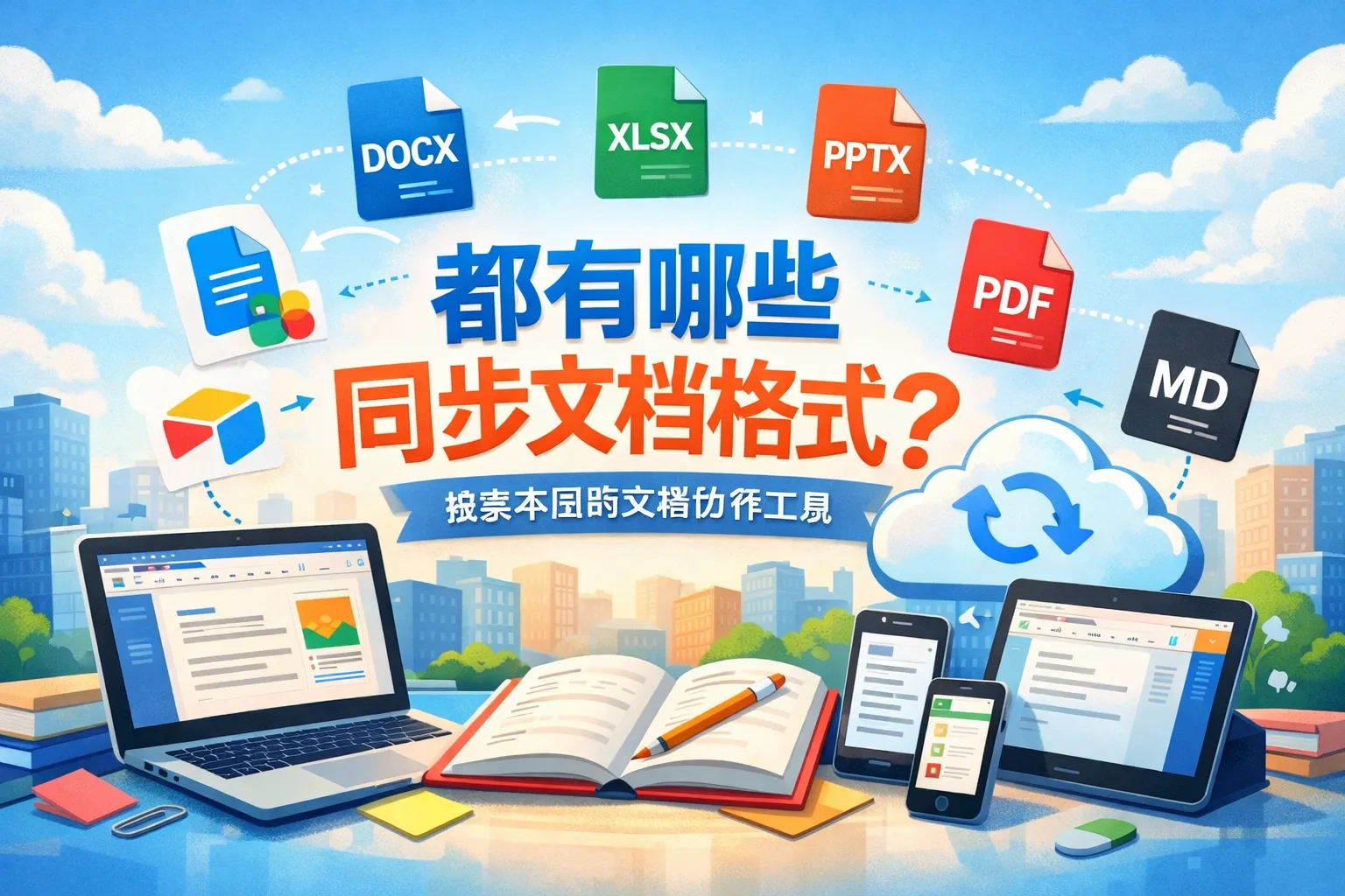 都有哪些同步文档格式的