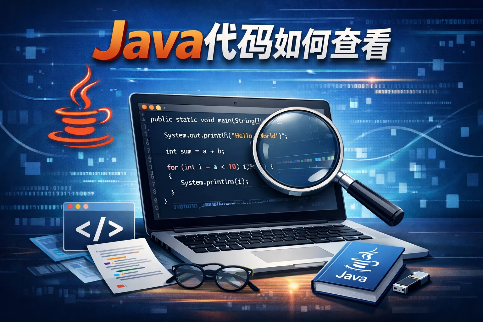 java代码如何查看