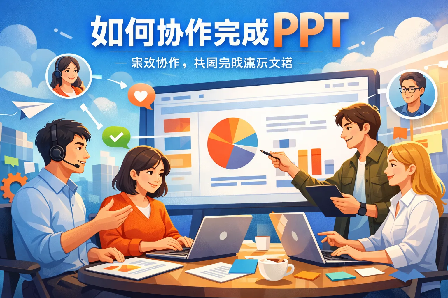 如何协作完成ppt