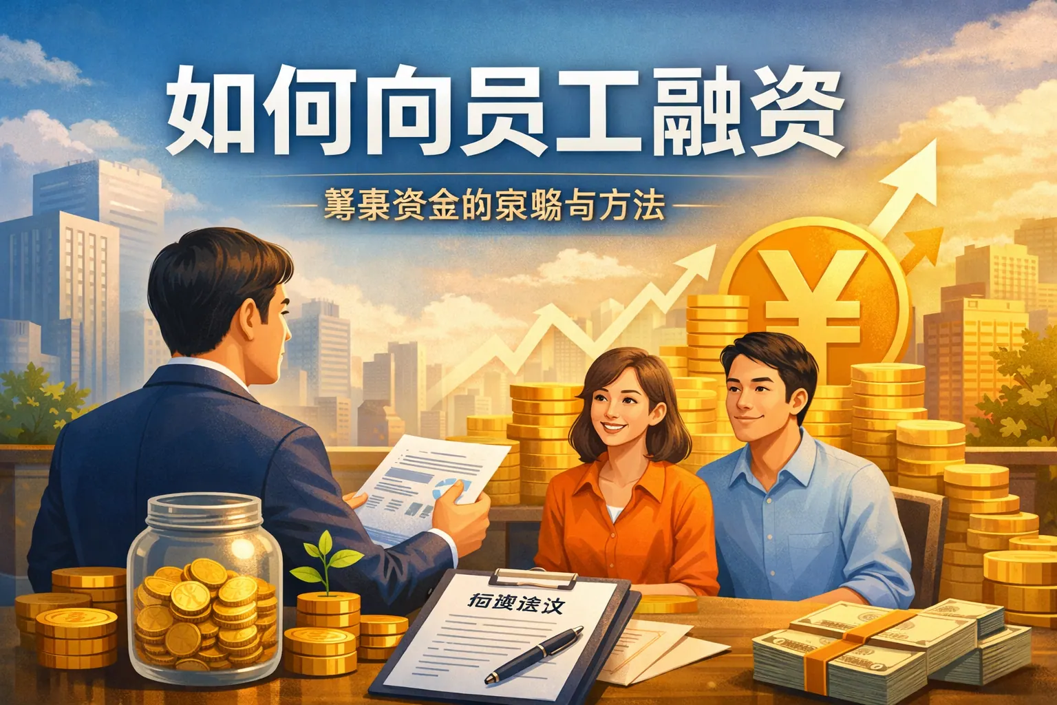 如何向员工融资