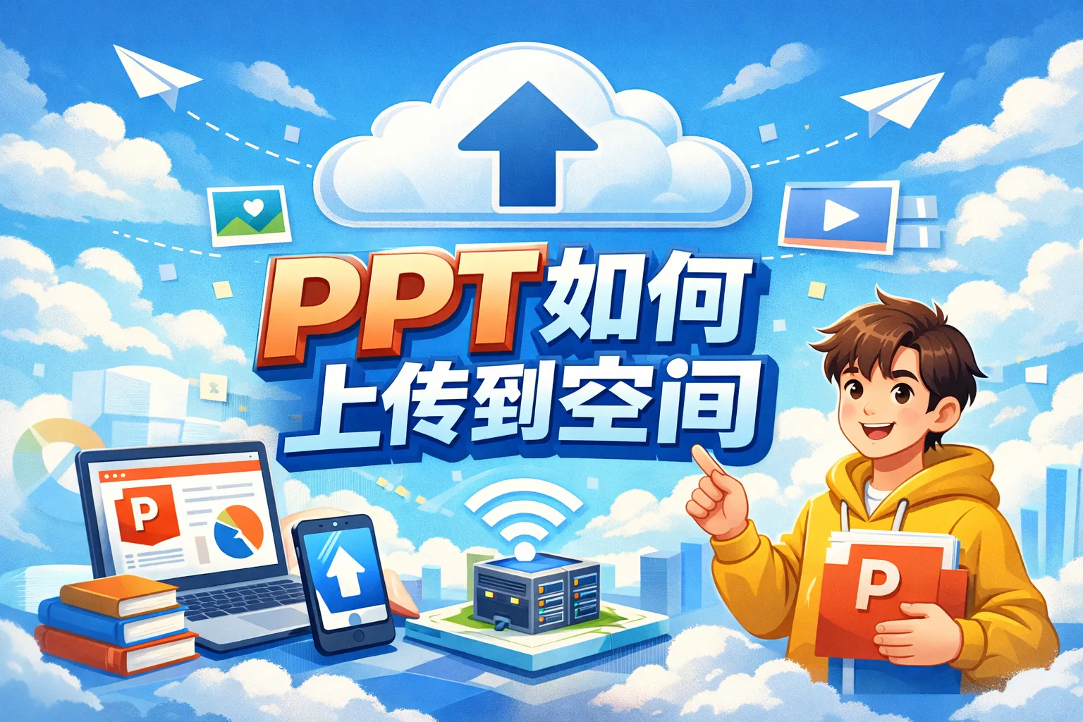 ppt如何上传到空间