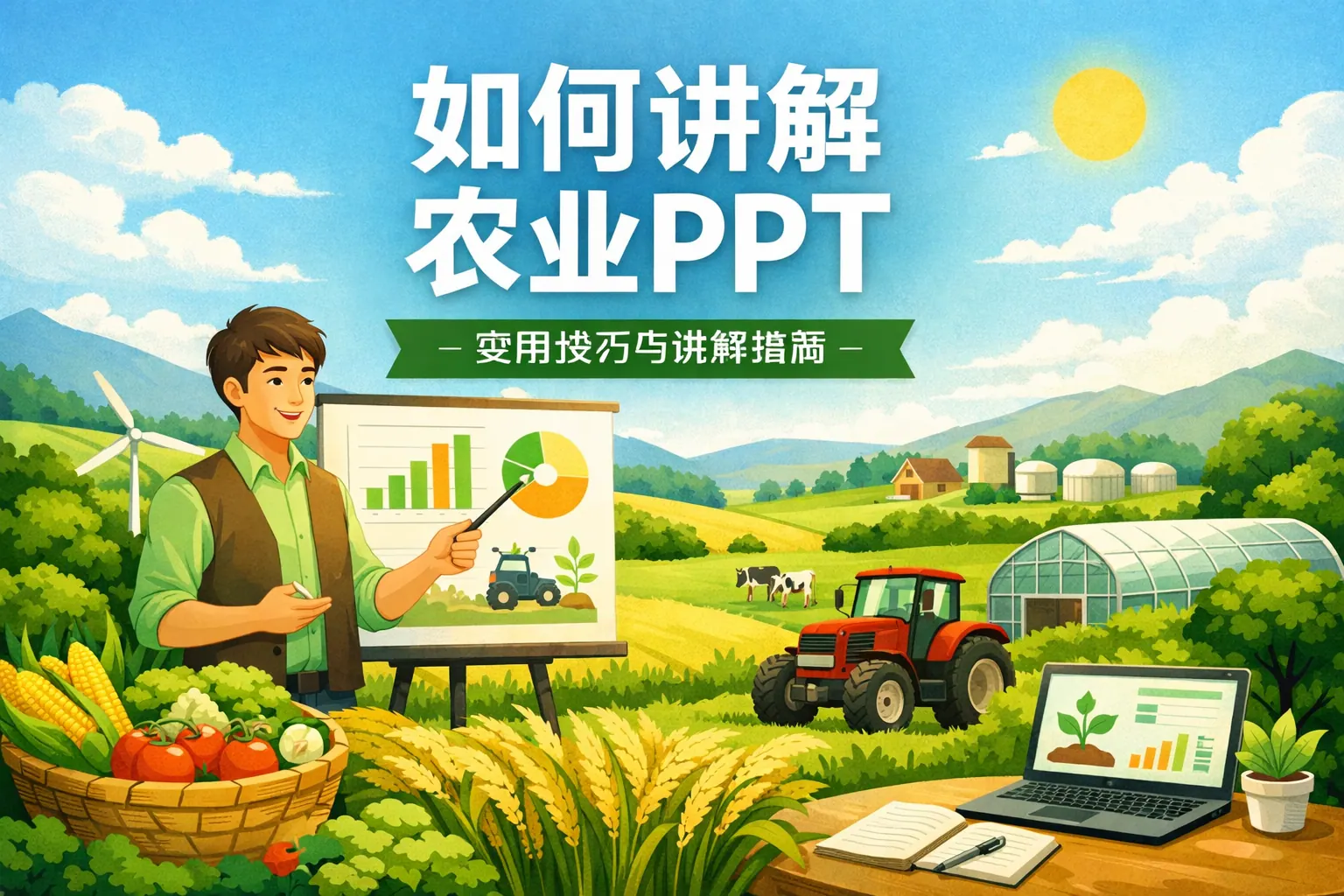 如何讲解农业ppt