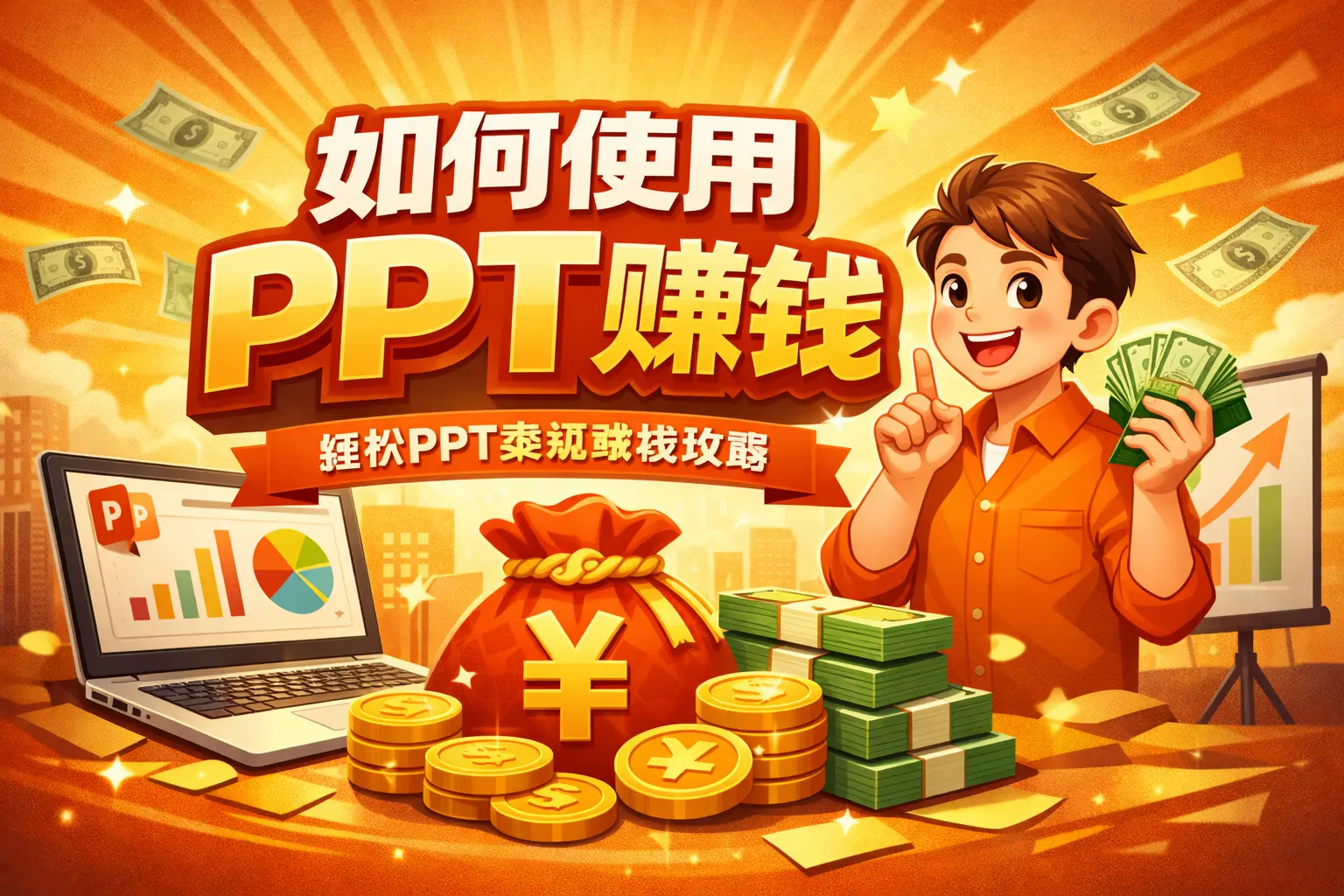 如何使用ppt赚钱