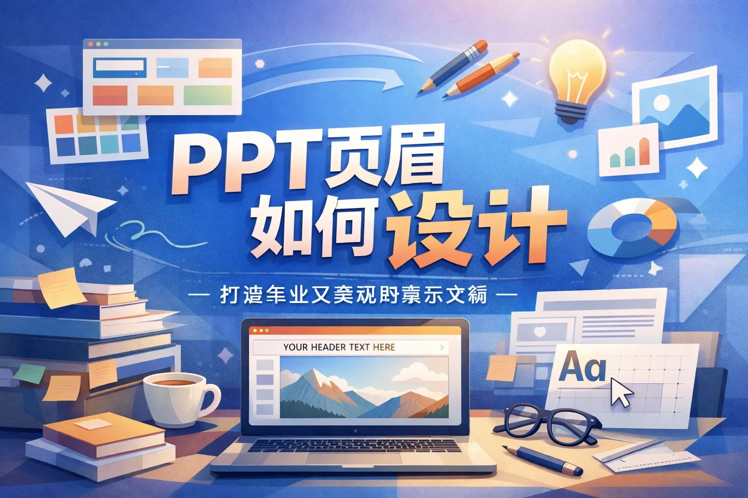 PPT页眉如何设计