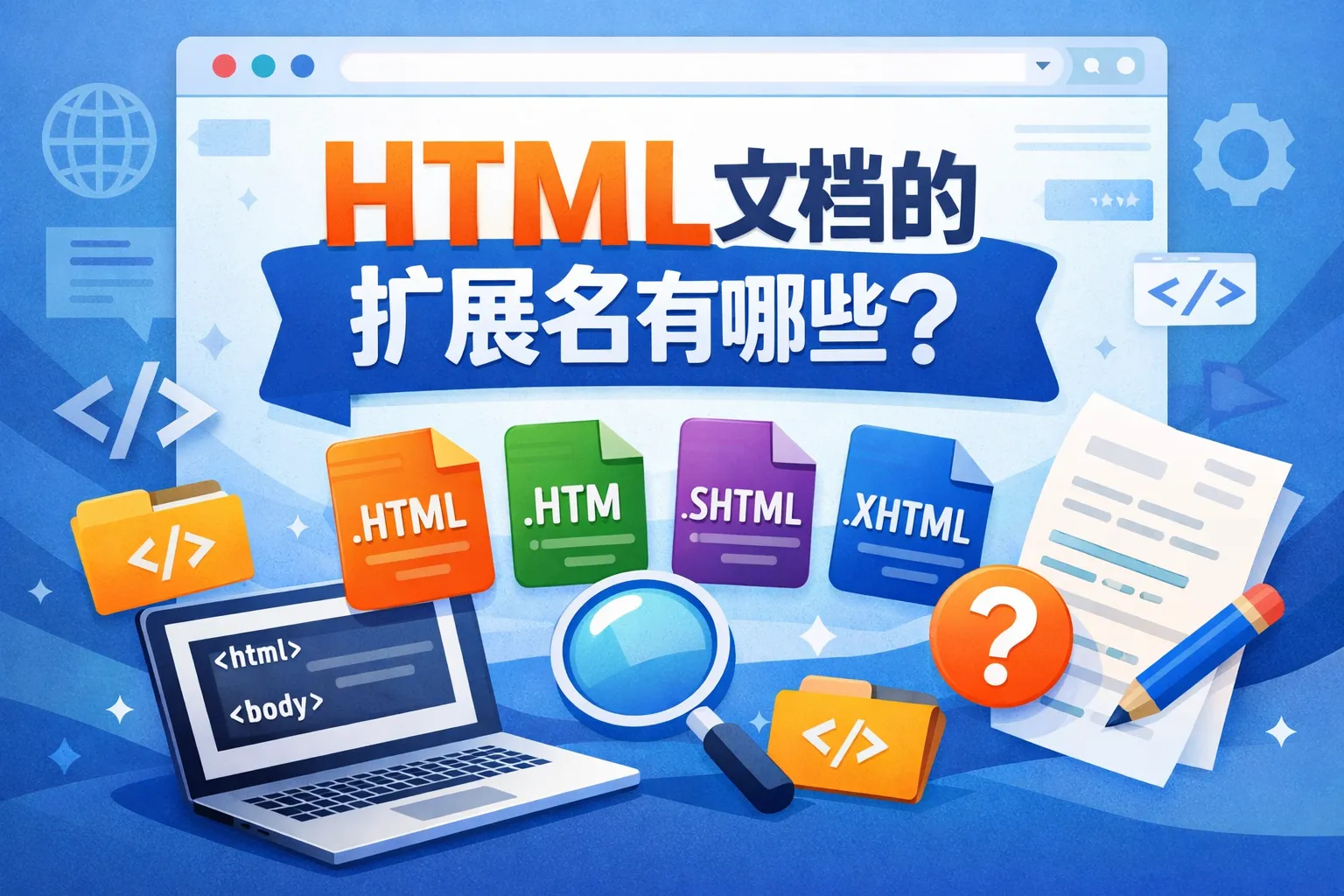 html文档的扩展名有哪些