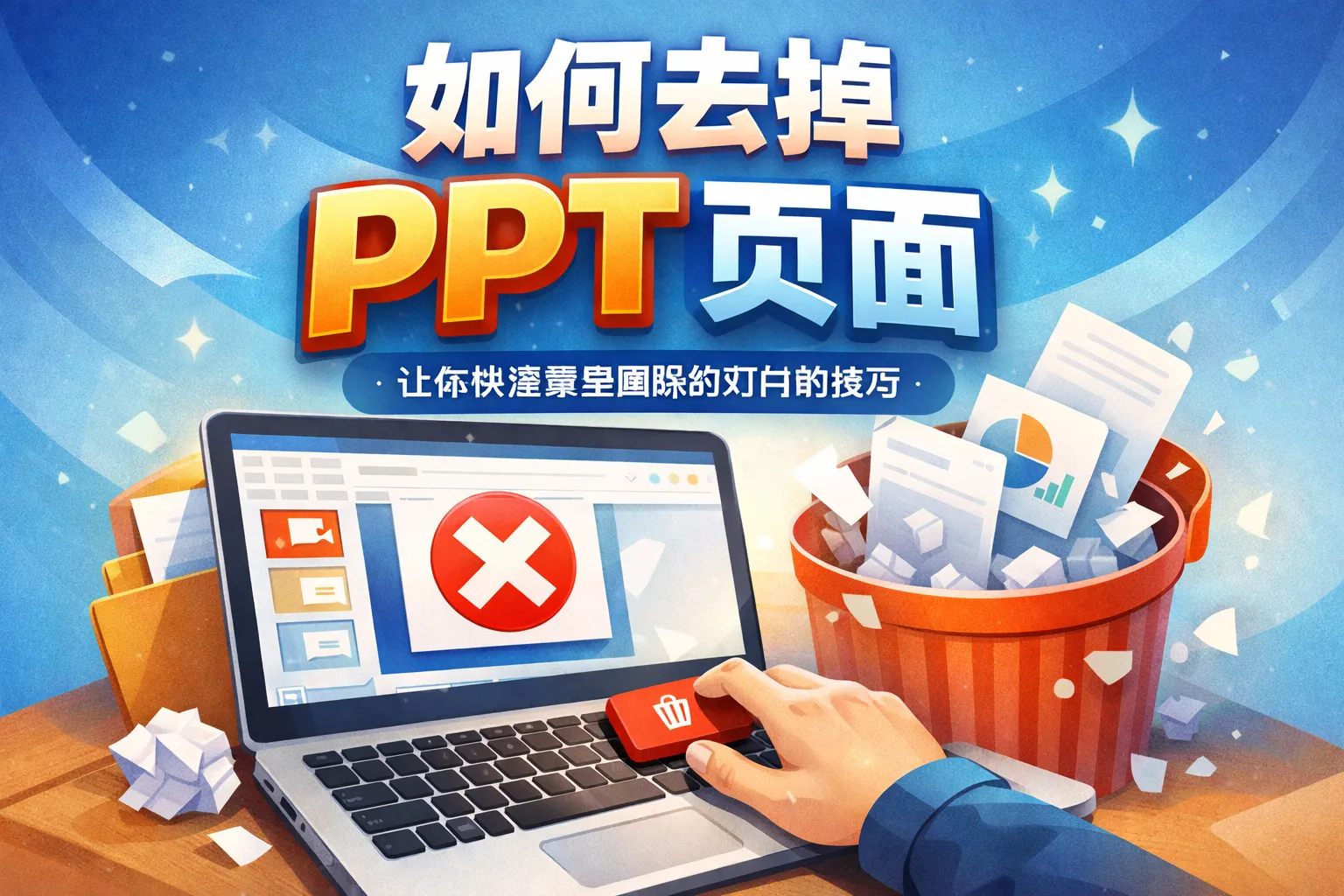 如何去掉ppt页面