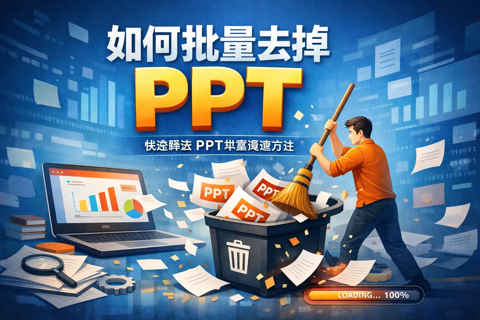 如何批量去掉PPT