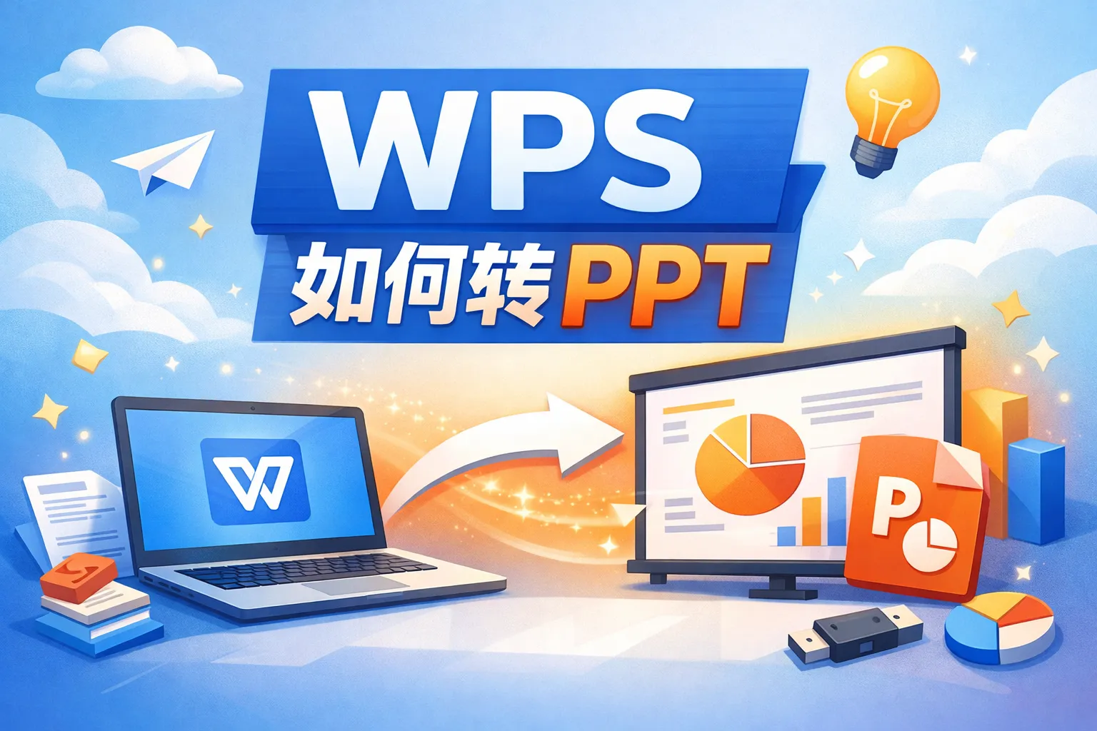 wps如何转ppt