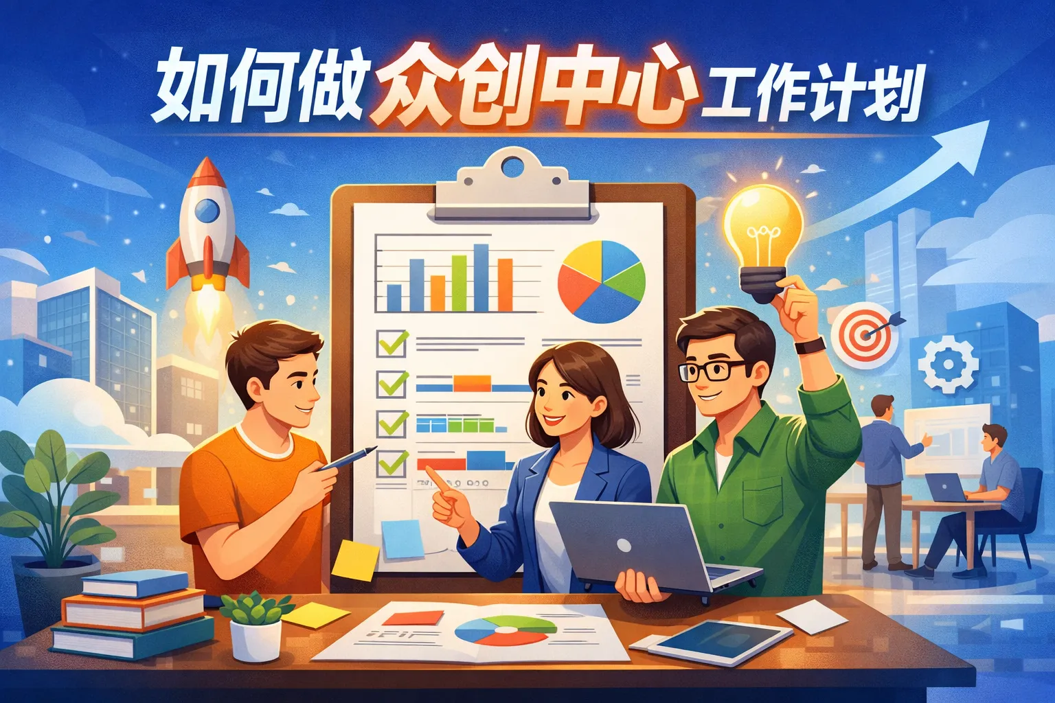 如何做众创中心工作计划