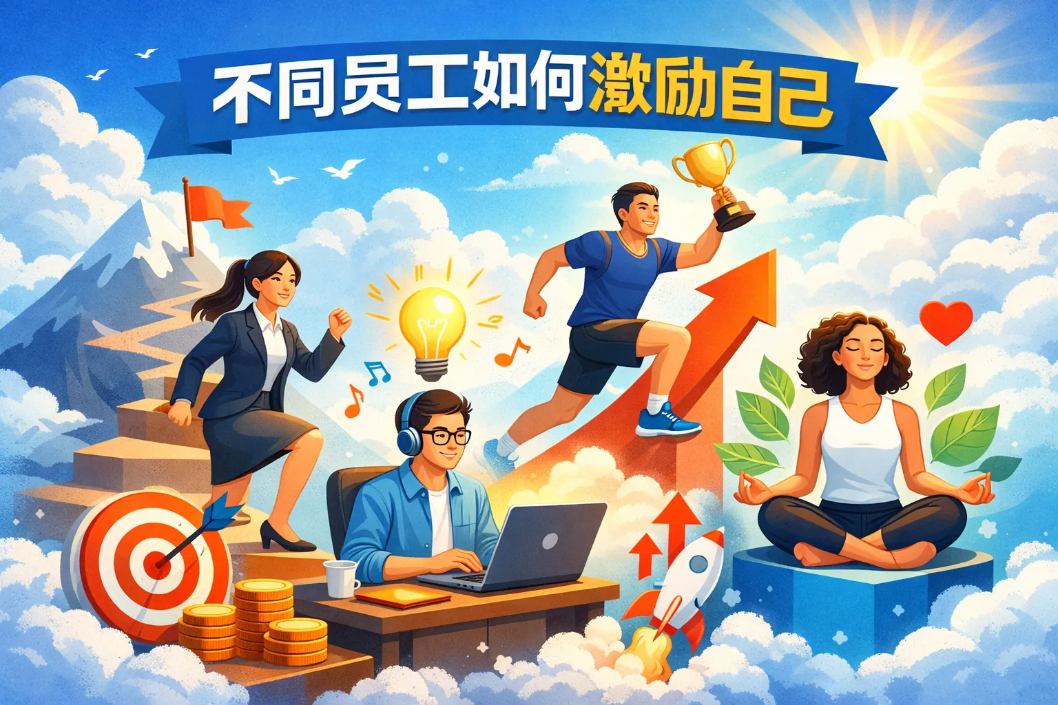 不同员工如何激励自己