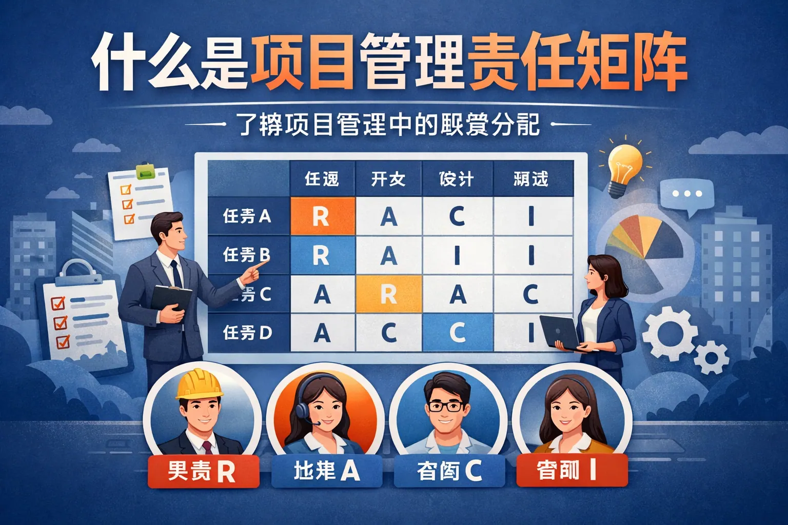 什么是项目管理责任矩阵