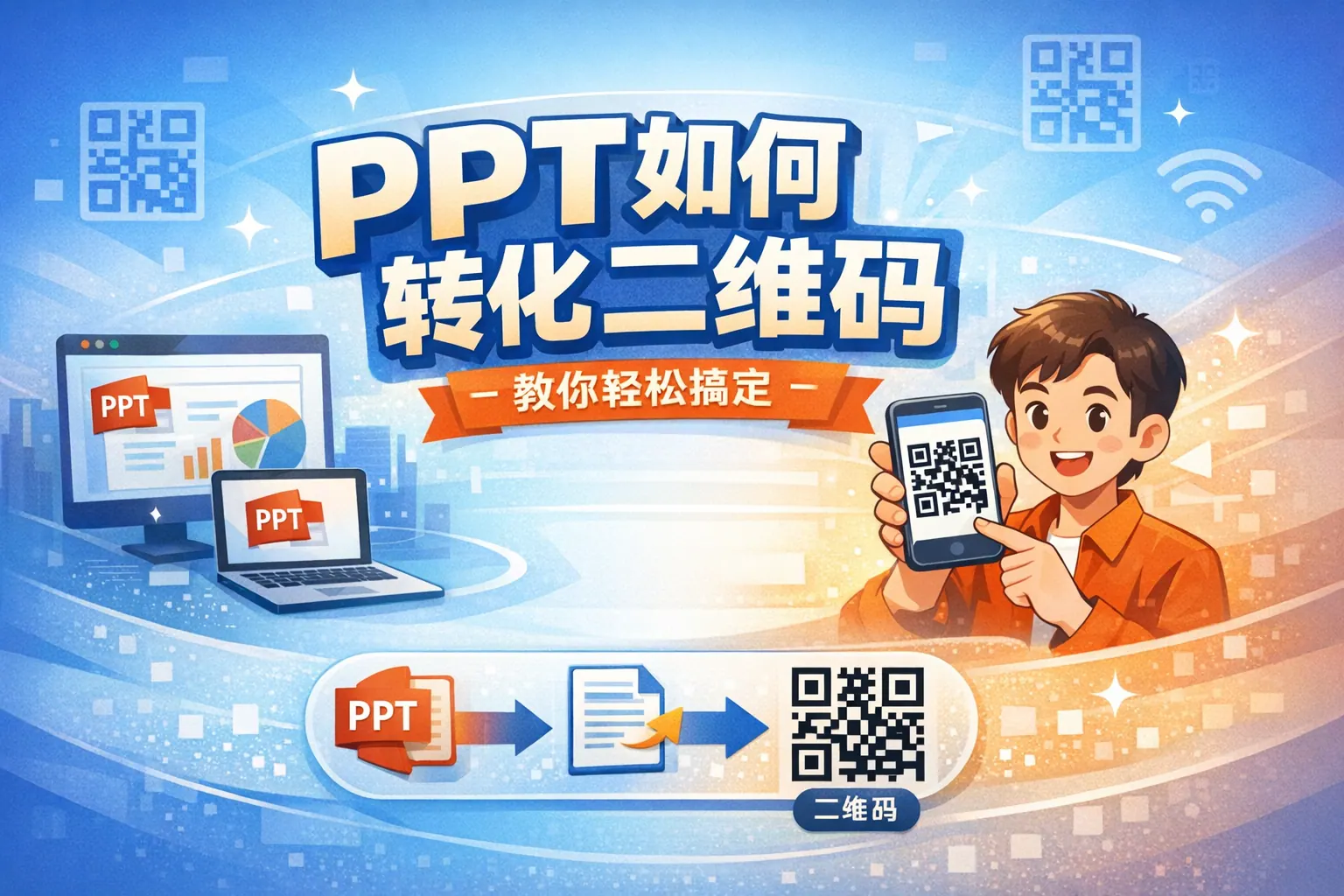 ppt如何转化二维码