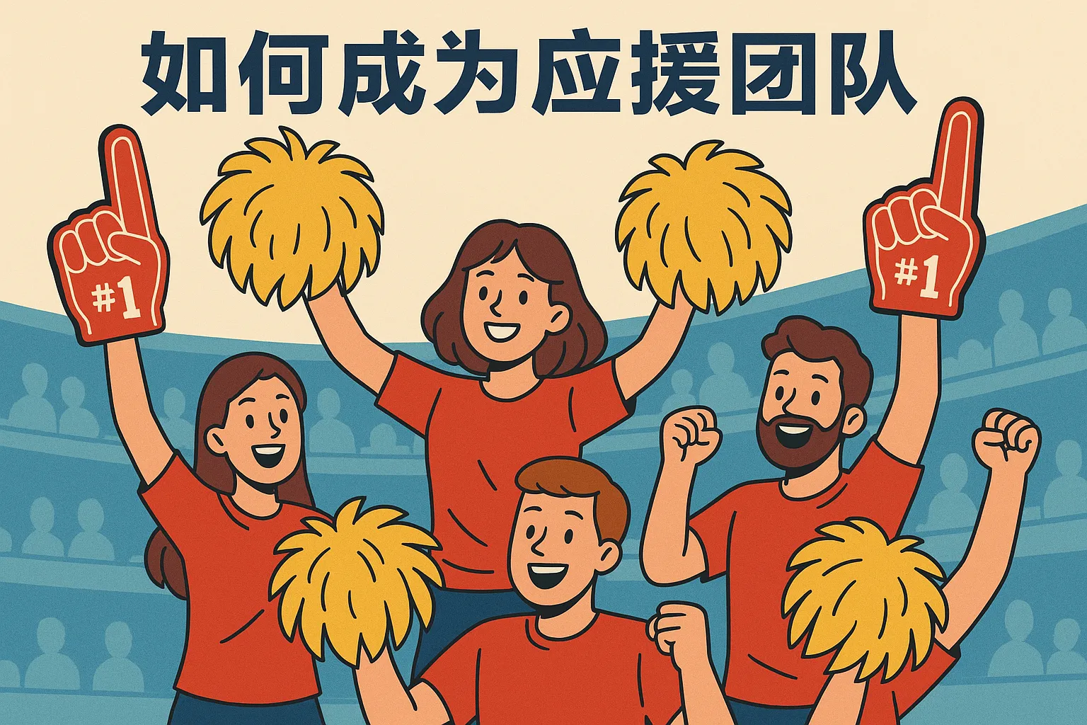 如何成为应援团队