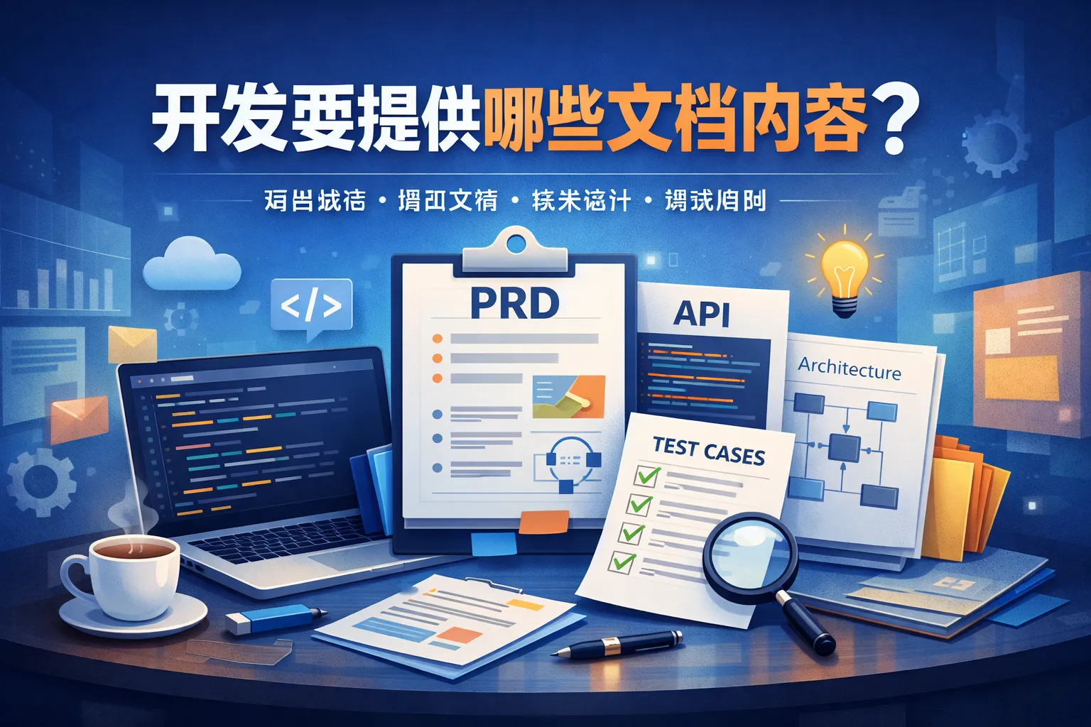 开发要提供哪些文档内容